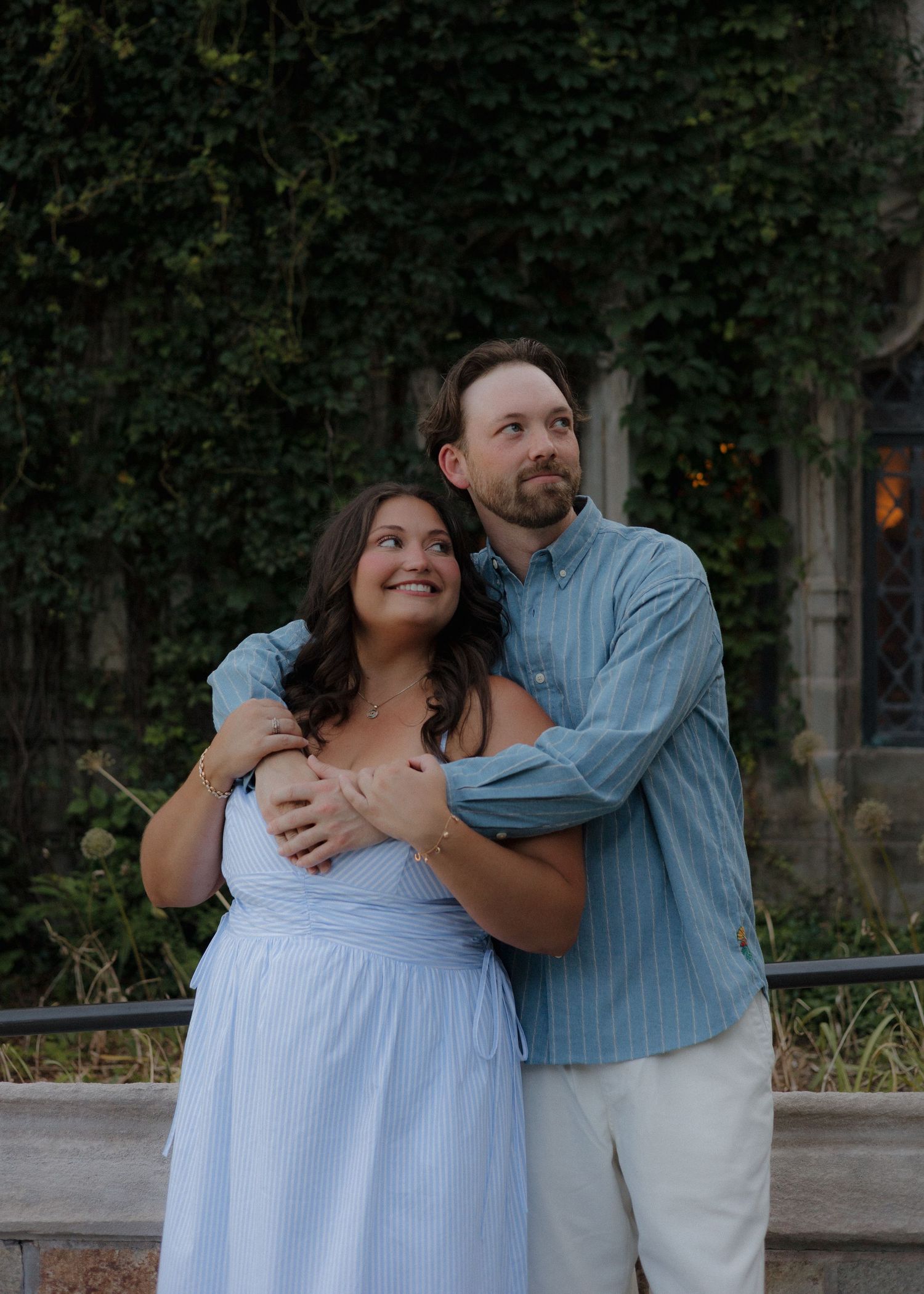 Yale Campus Couples Photoshoot
