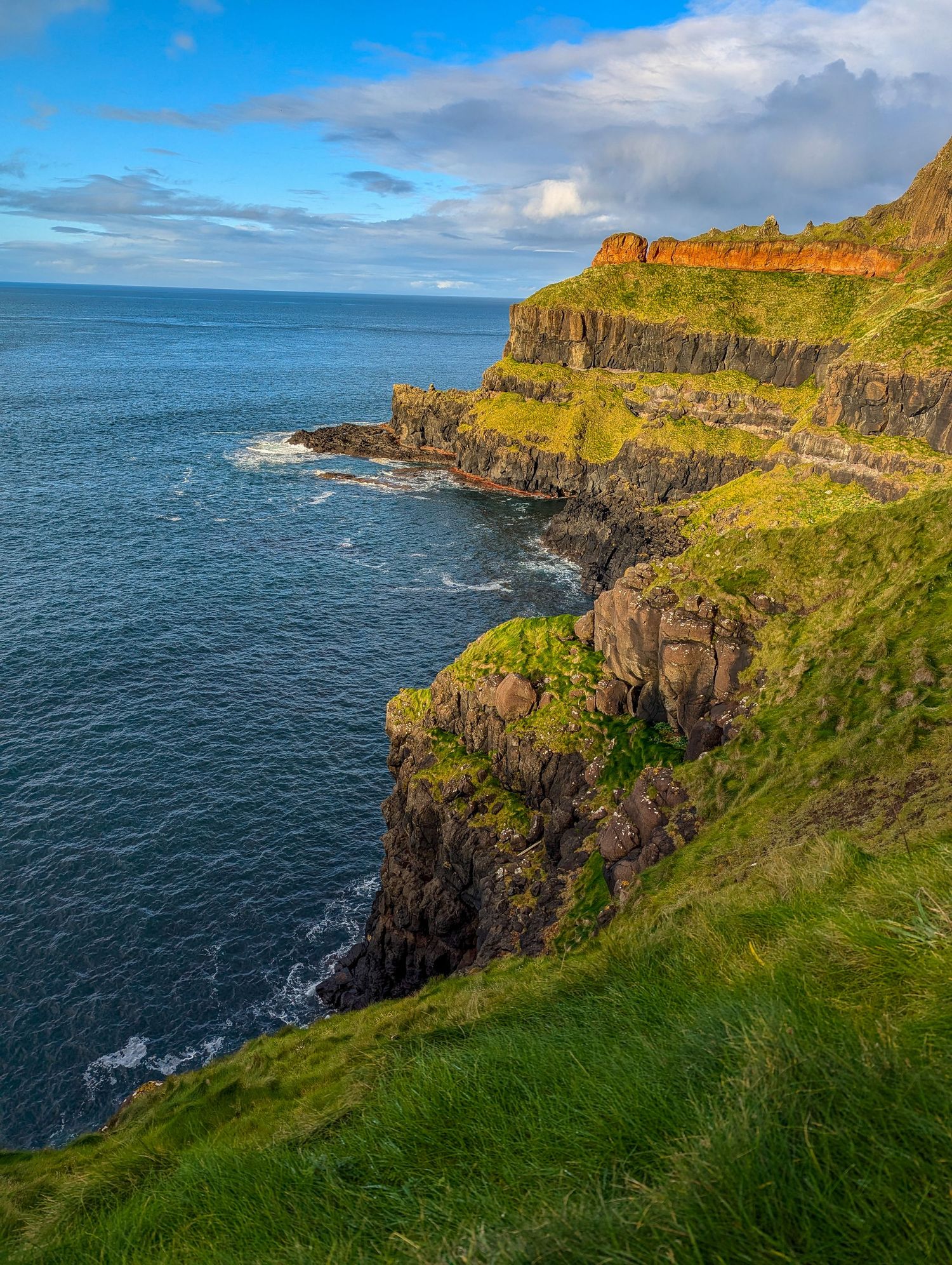 Ireland overlook near the Giant's Causeway