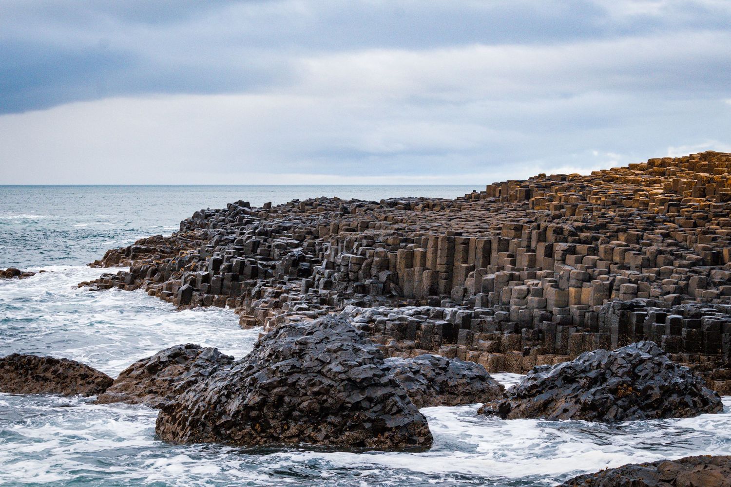 The Giant's Causeway in Ireland