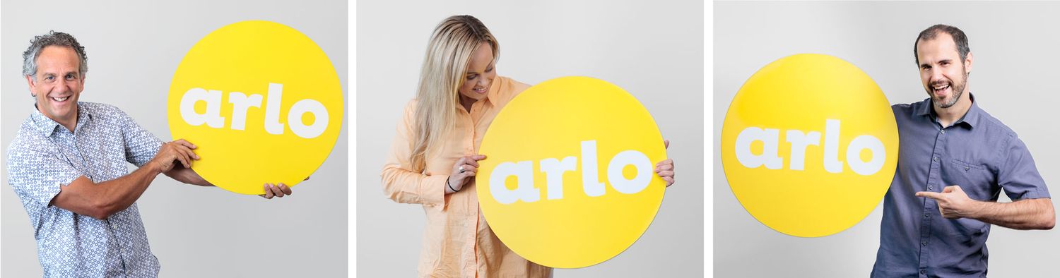 Arlo fun staff portraits.