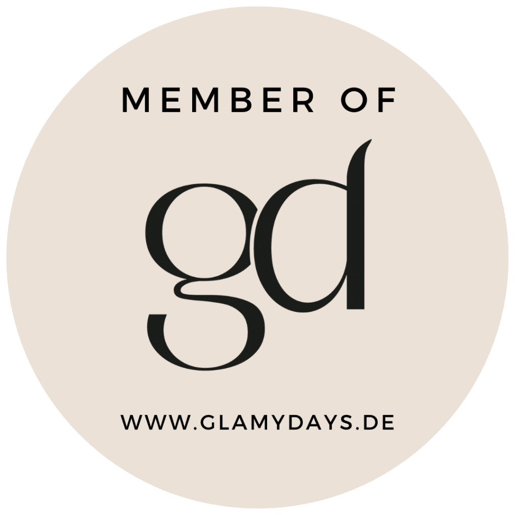 Member of Glamydays – Siegel für die Mitgliedschaft in der Hochzeits-Community www.glamydays.de.