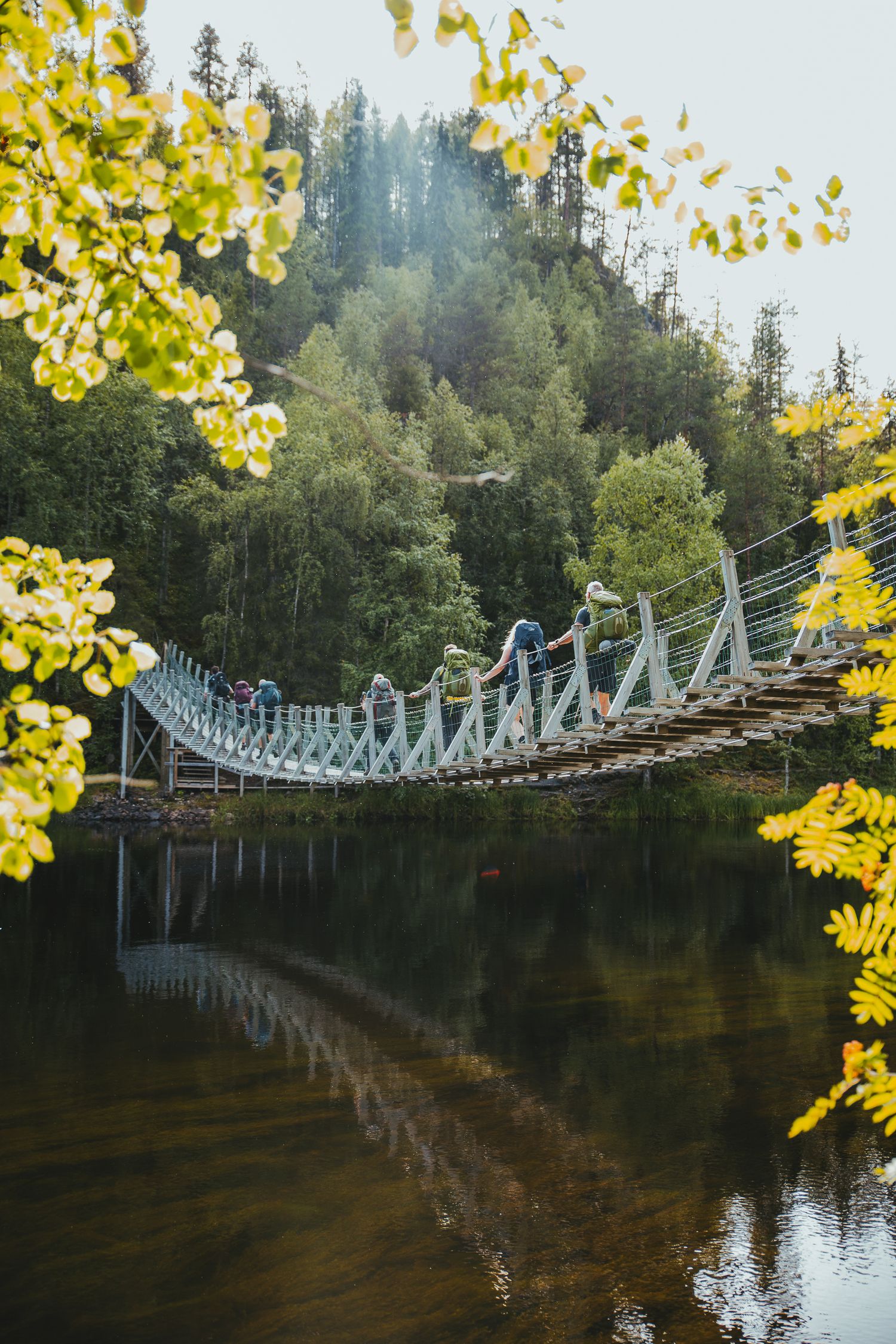 marketing/ branding photo for Belgian travel agency offering tours in Finland