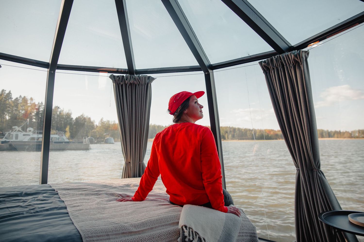 marketing/ branding photo for VisitPorvo in Southern Finland during Summer