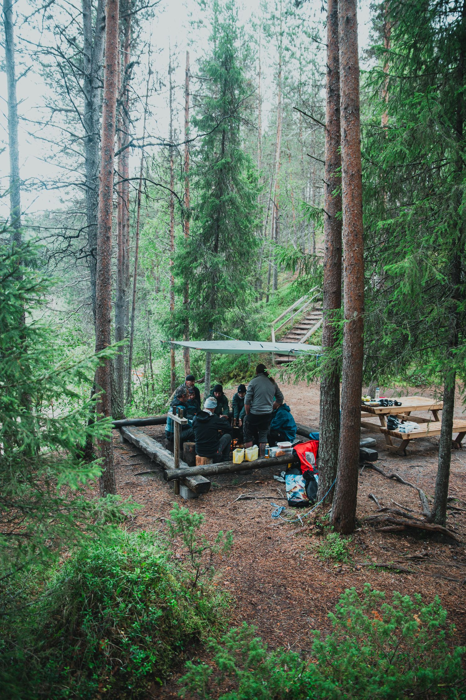 marketing/ branding photo for Belgian travel agency offering tours in Finland