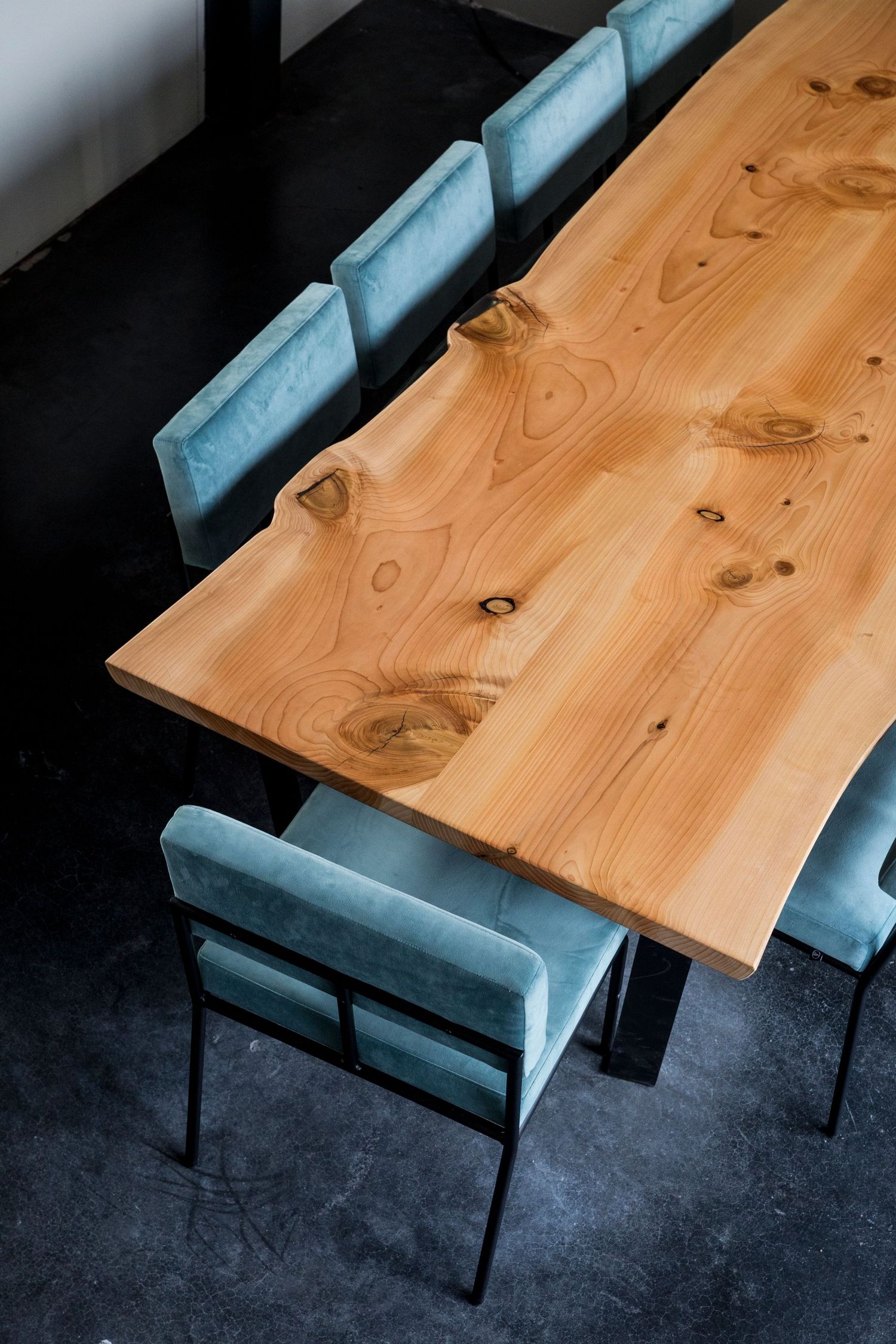 Product shot from wooden furniture