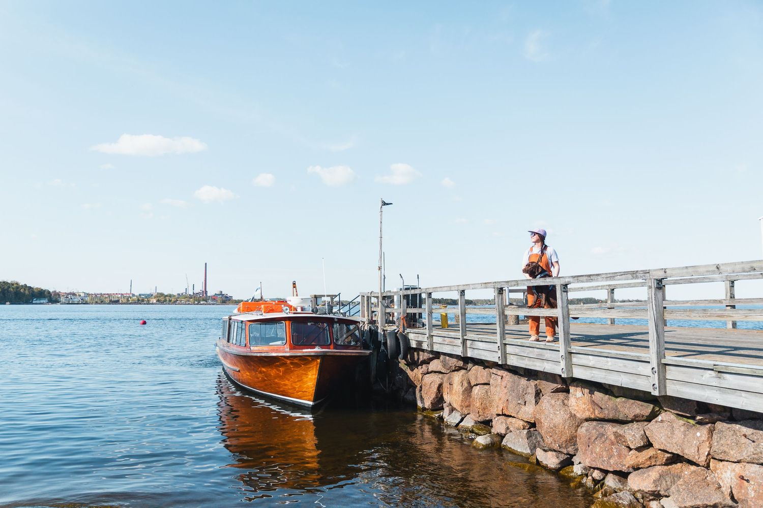 marketing/ branding photo for VisitKotka in Southern Finland during Summer
