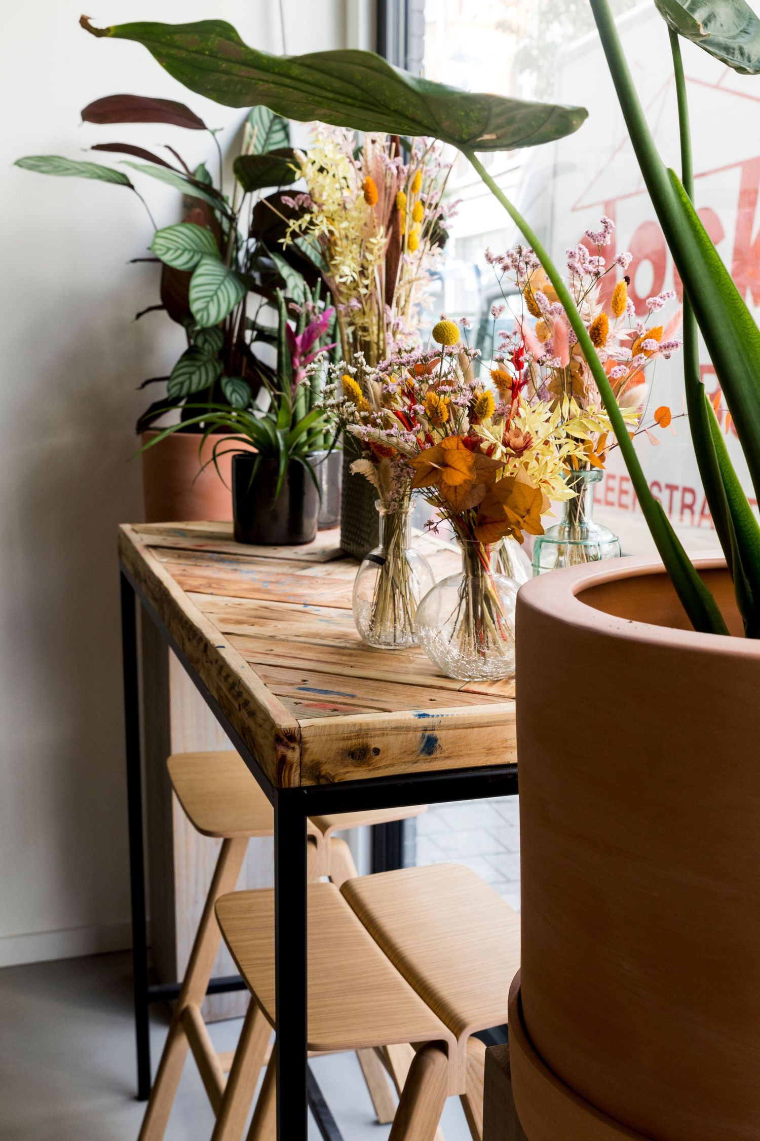 Product shot from wooden furniture