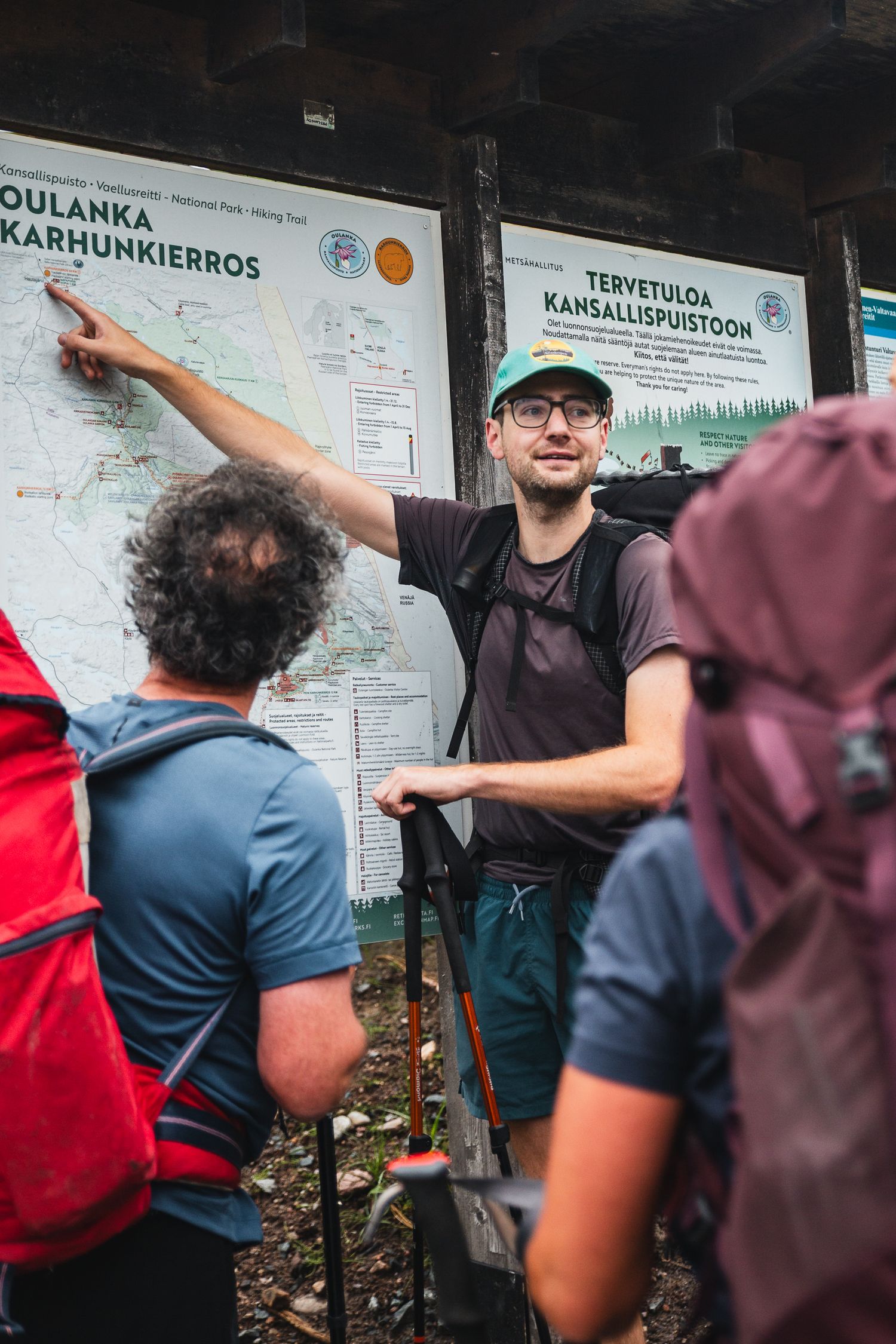 marketing/ branding photo for Belgian travel agency offering tours in Finland