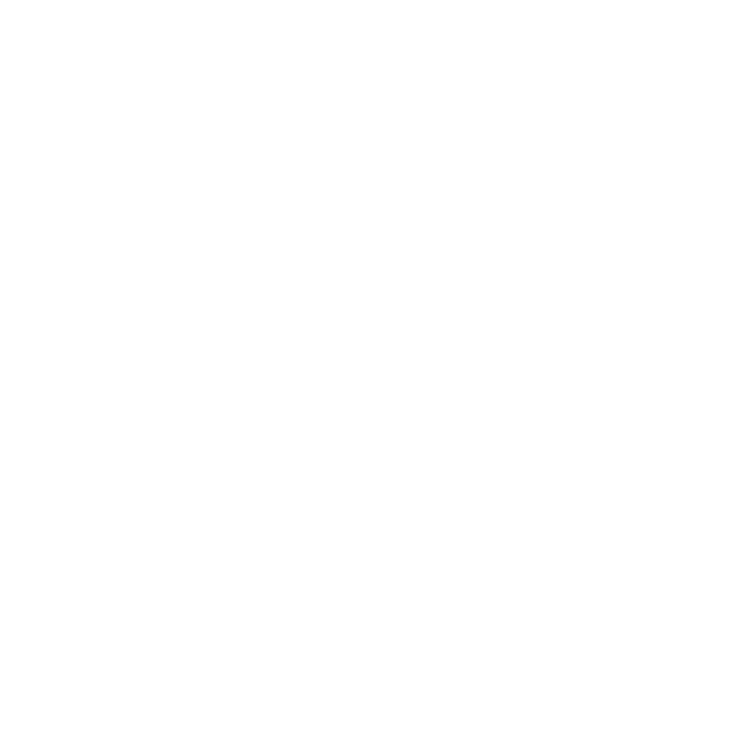 Simple white square background.