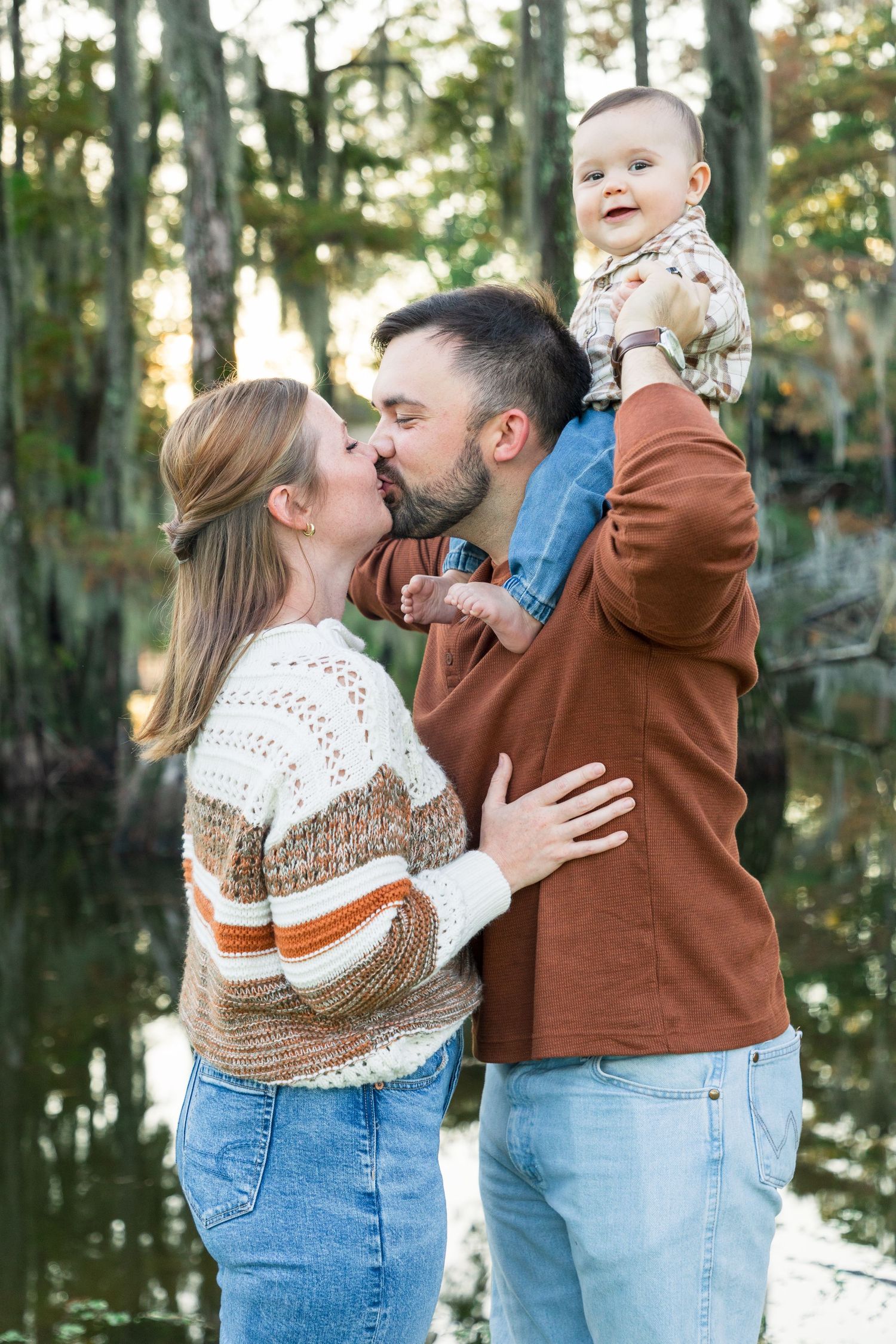 Family photos in West Monroe, Louisiana