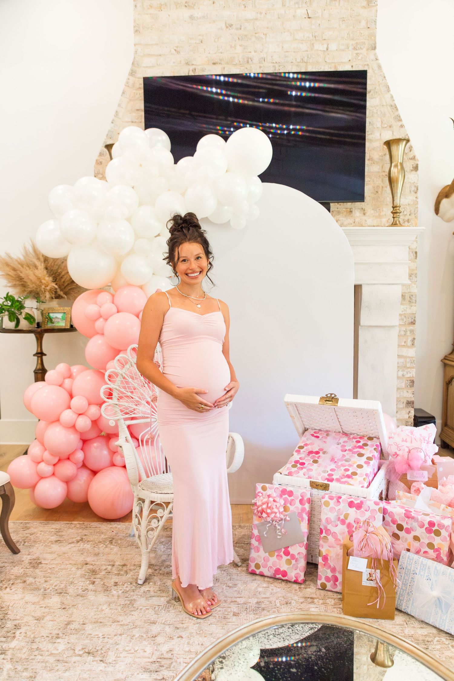 baby shower photographer in West Monroe, Louisiana