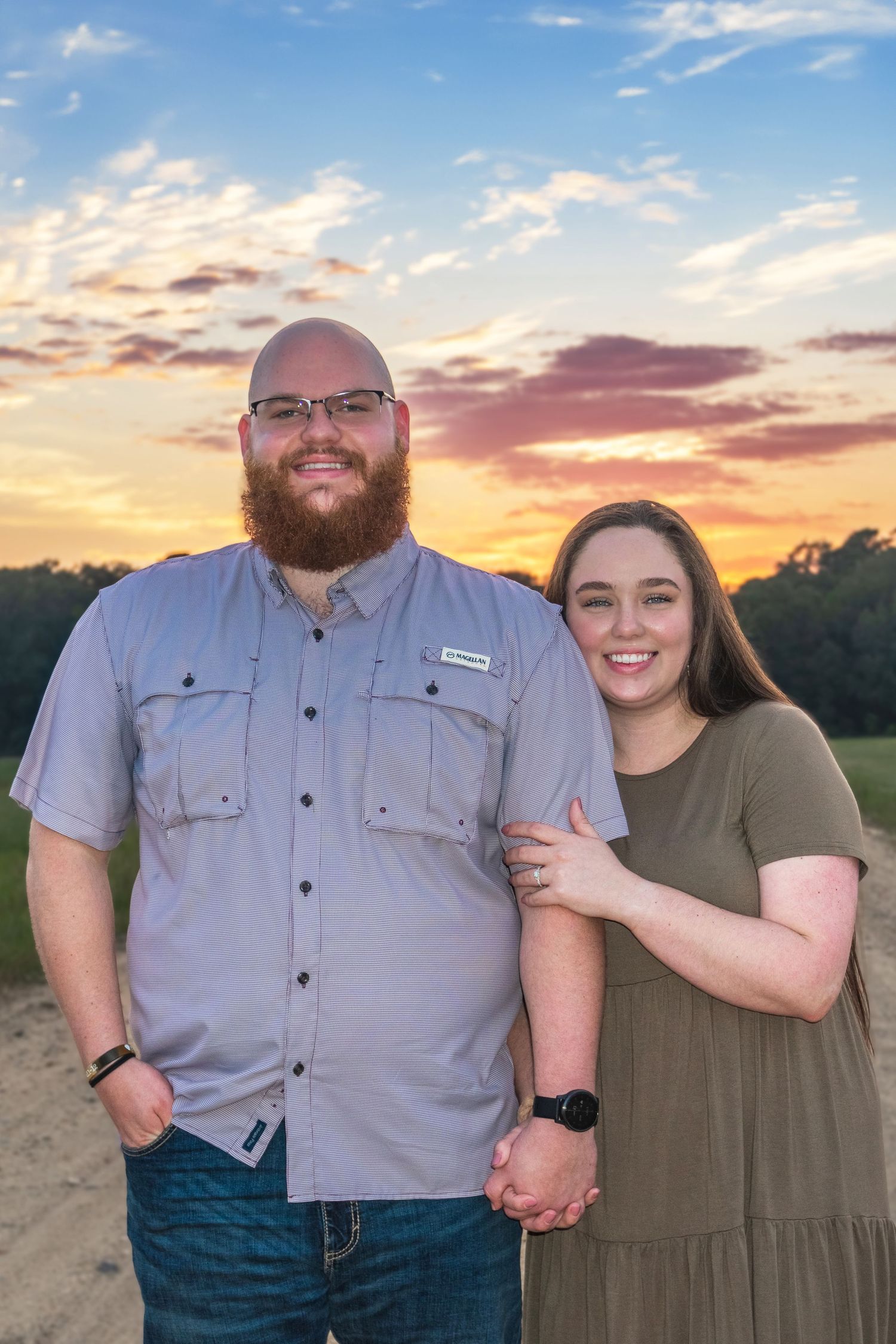 engagement photographer near Monroe, Louisiana