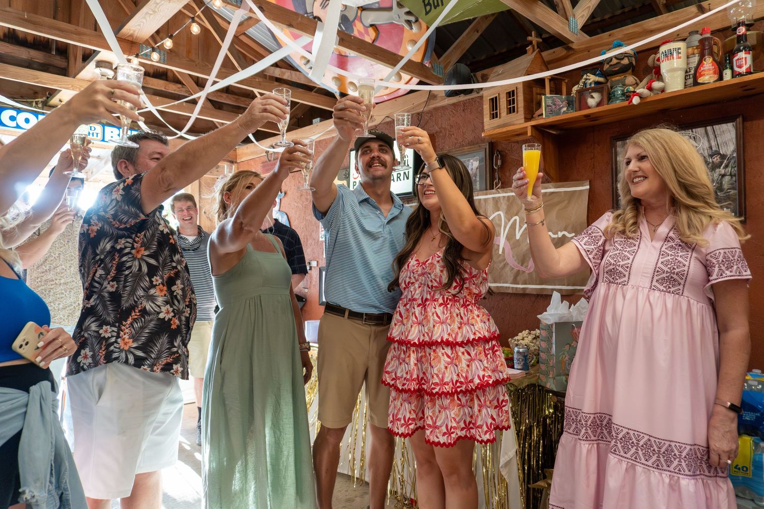 engagement party photography near West Monroe, Louisiana