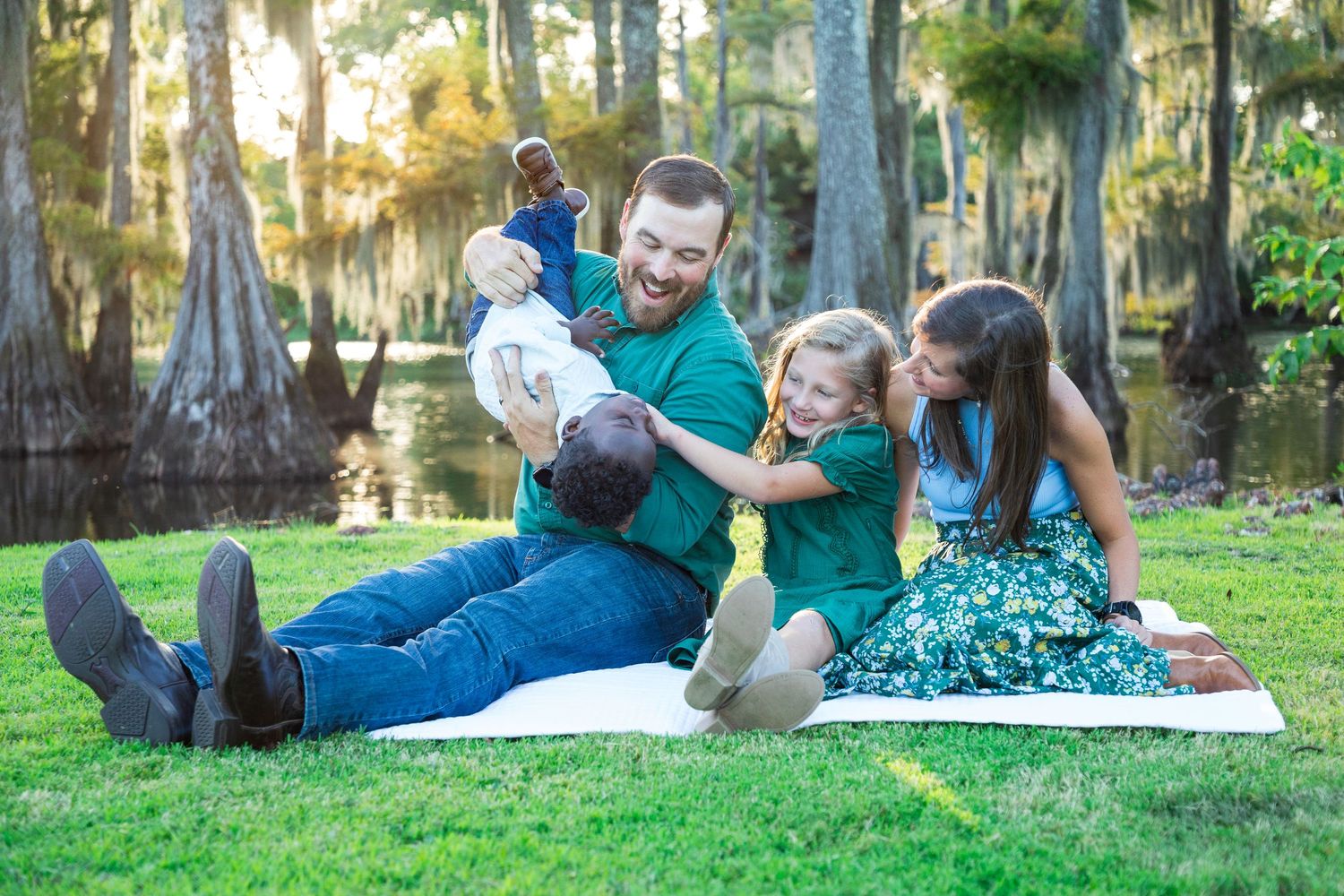 Family photography in Northeast Louisiana