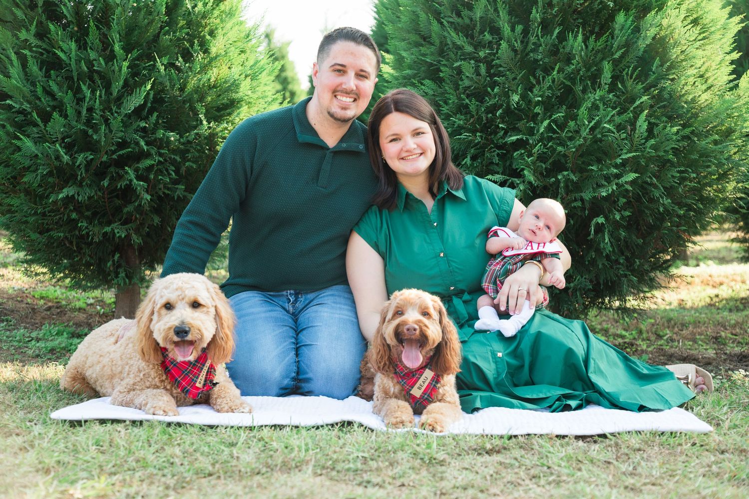 Family Christmas photographer in Northeast Louisiana