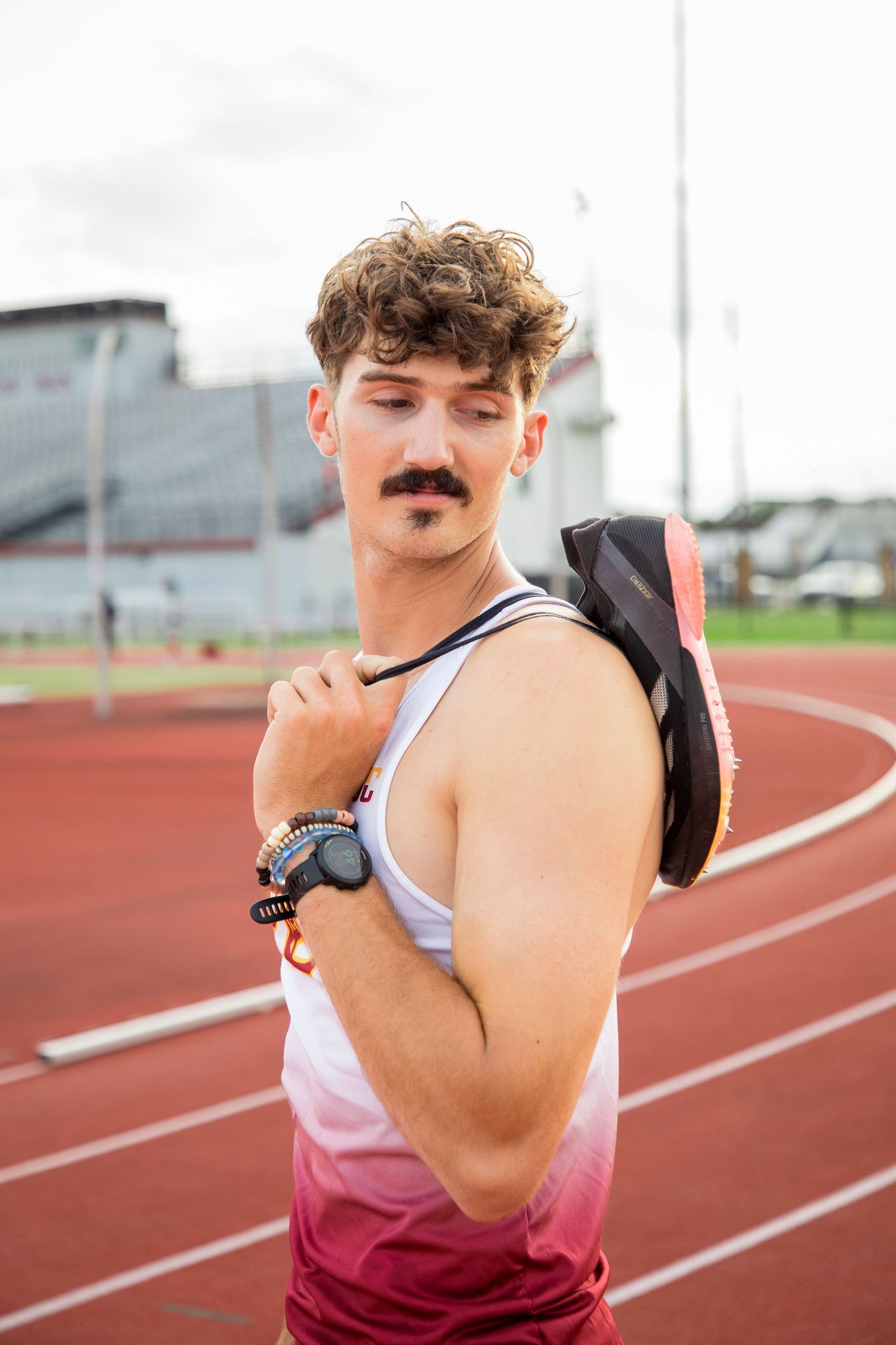 senior sports photography in Monroe, Louisiana