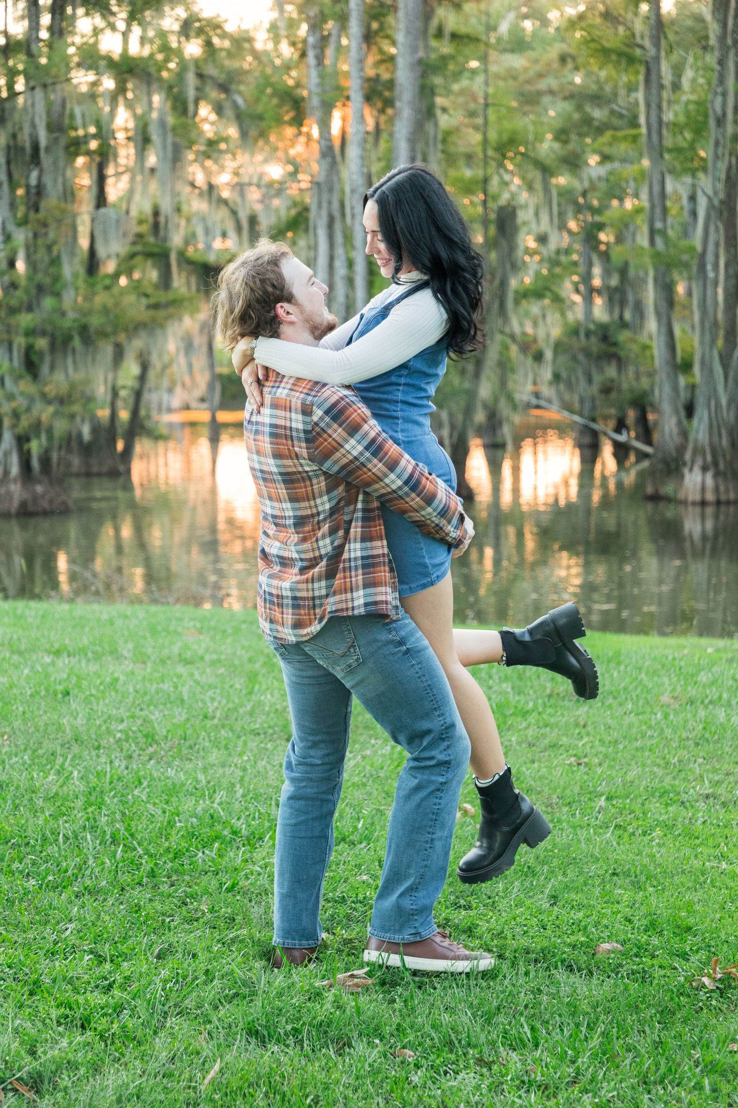 Couple photos near West Monroe, Louisiana