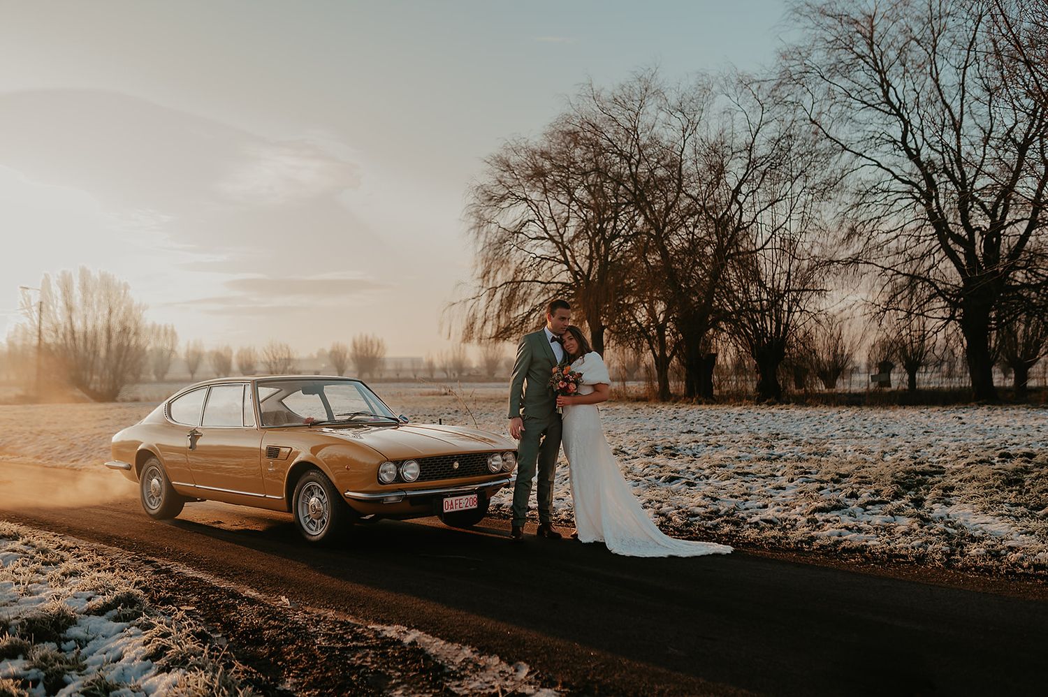 Winterhuwelijk bij het Sacrament
Trouwfotograaf Roeselare