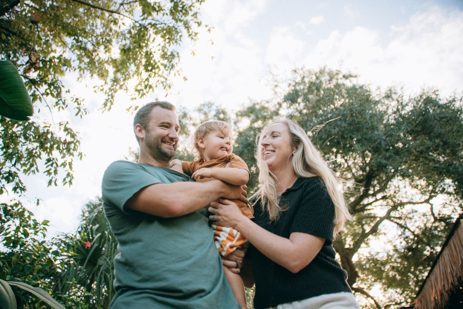 Candid family lifestyle session showing authentic moments of joy.