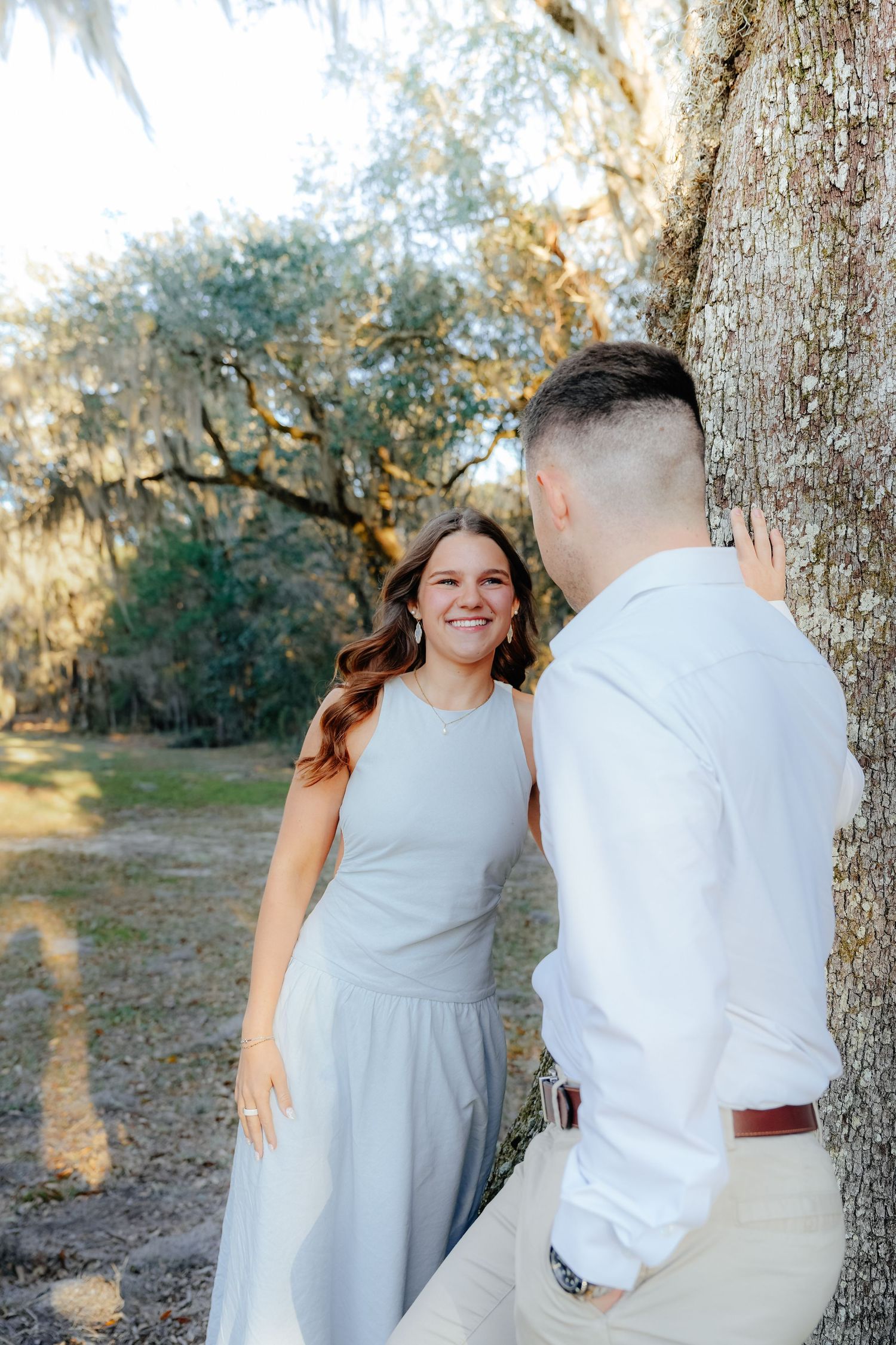 Couple Session at Sunset in Mandeville, Louisiana