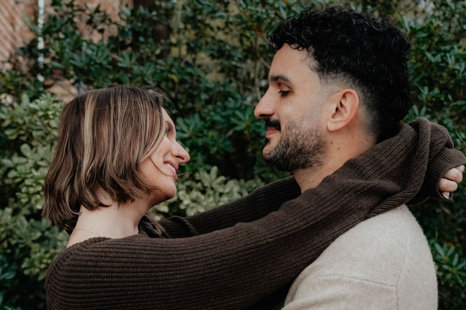 Couple Session Embracing in Louisiana