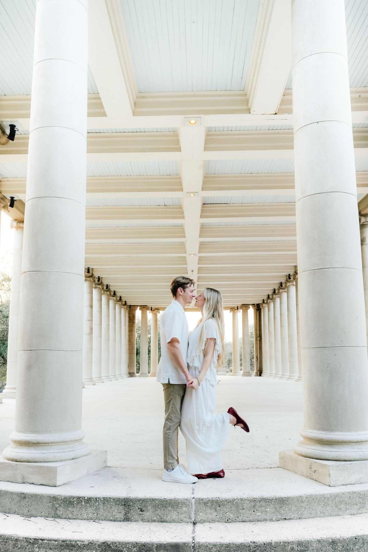 Couple Session at Sunset in New Orleans, Louisiana