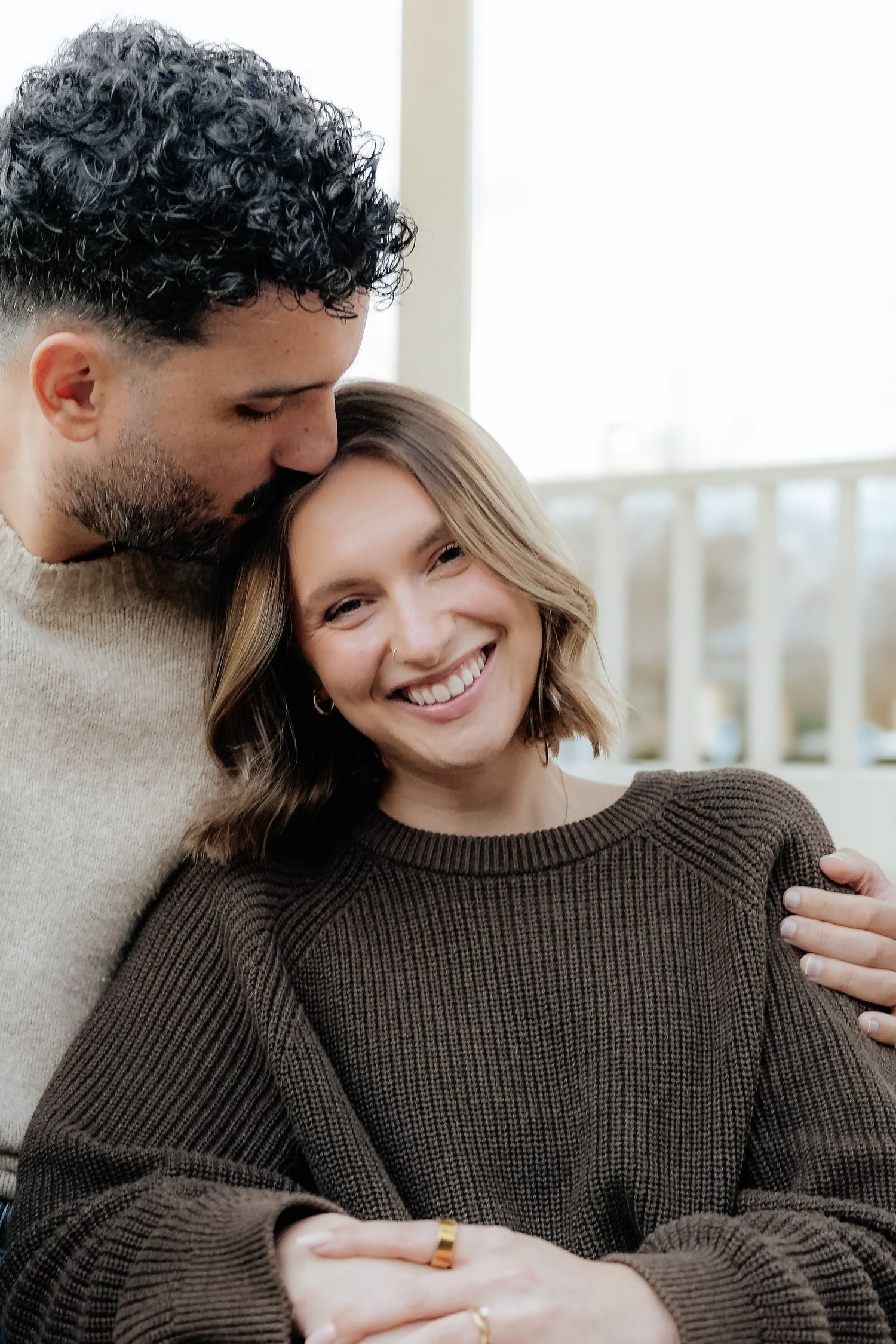 Couple Posed Under Pavilion in Louisiana