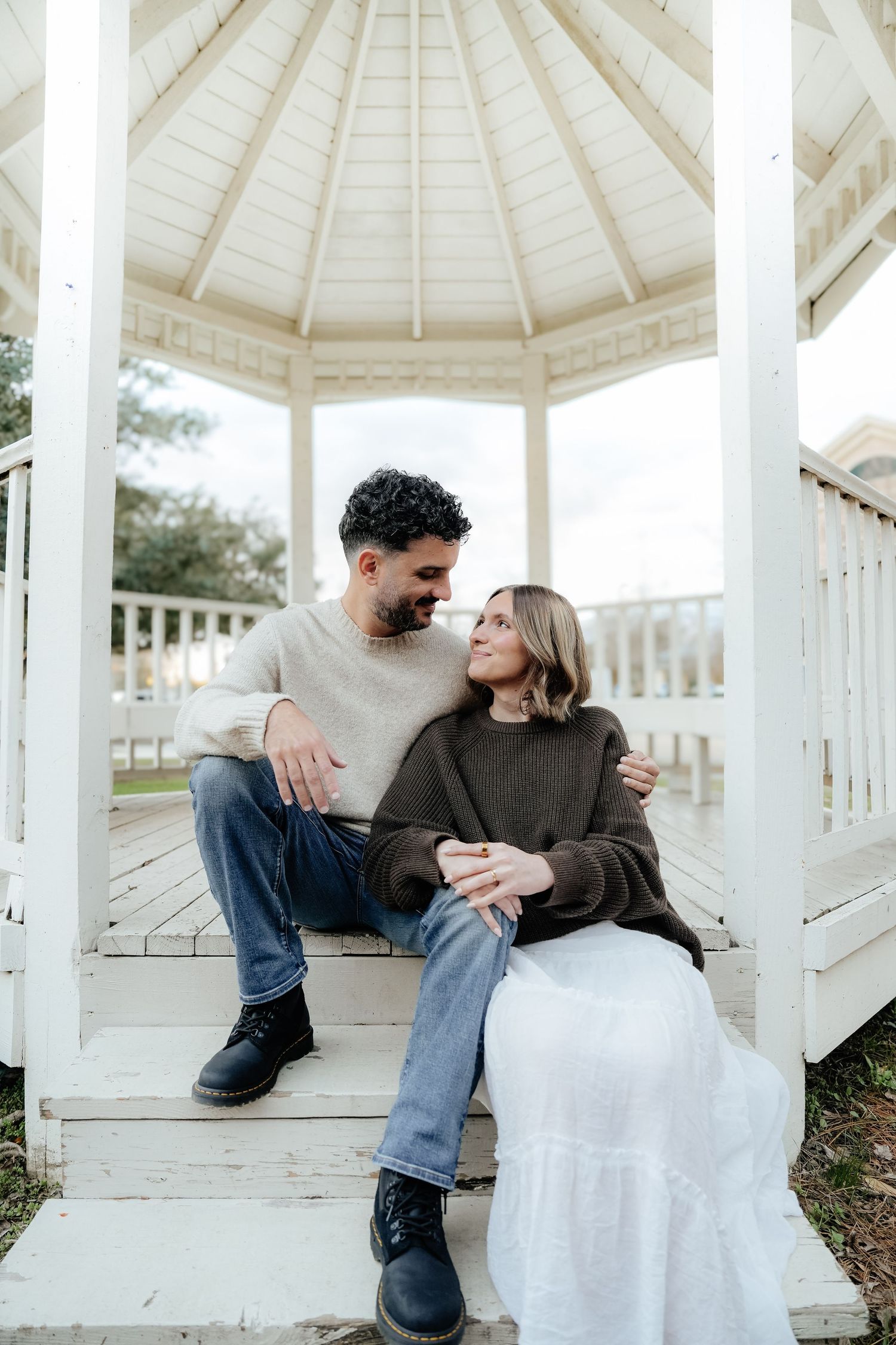 Couple Session at Sunset in Covington, Louisiana