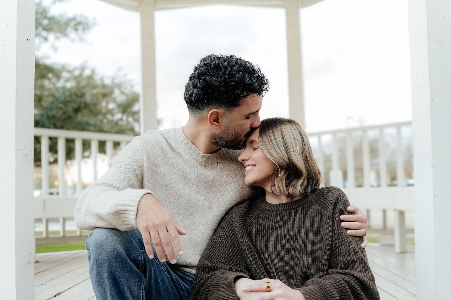 Couple Session at Sunset in Covington, Louisiana