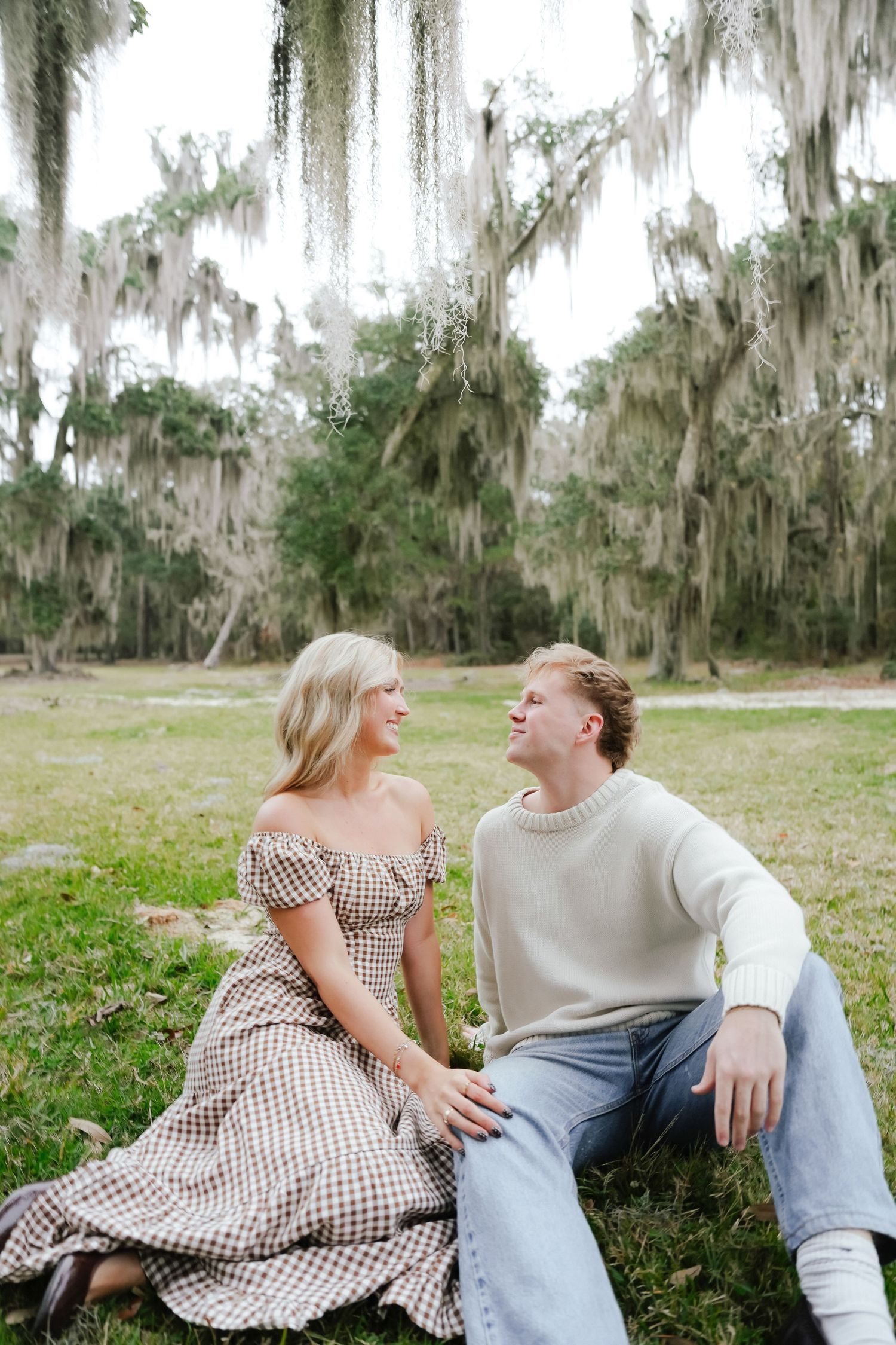 Couple Session at Sunset in Mandeville, Louisiana