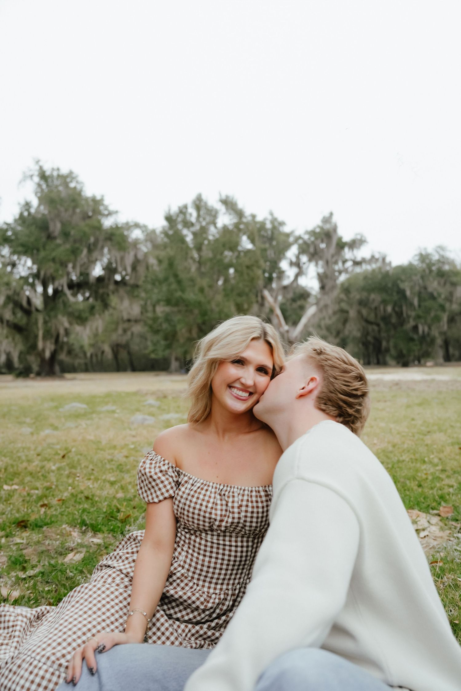 Couple Session at Sunset in Mandeville, Louisiana