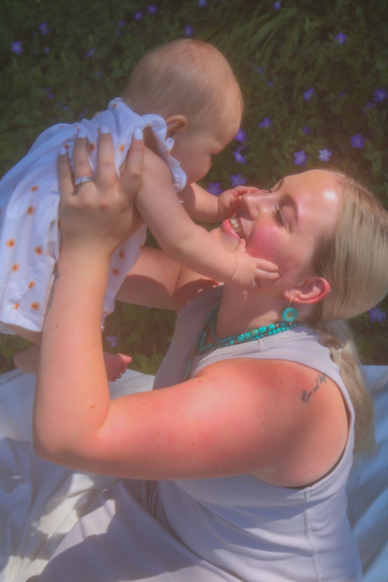Daughter reaching for mummy's nose
California family photographer 
mommy and me shoot
mothers day 
Kern County Photographer
Tori Marie Photo