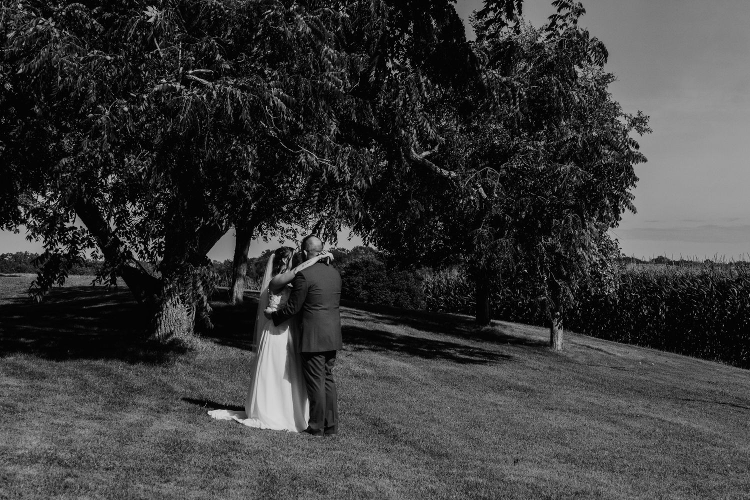 Farm Backyard Wedding in Northern MN