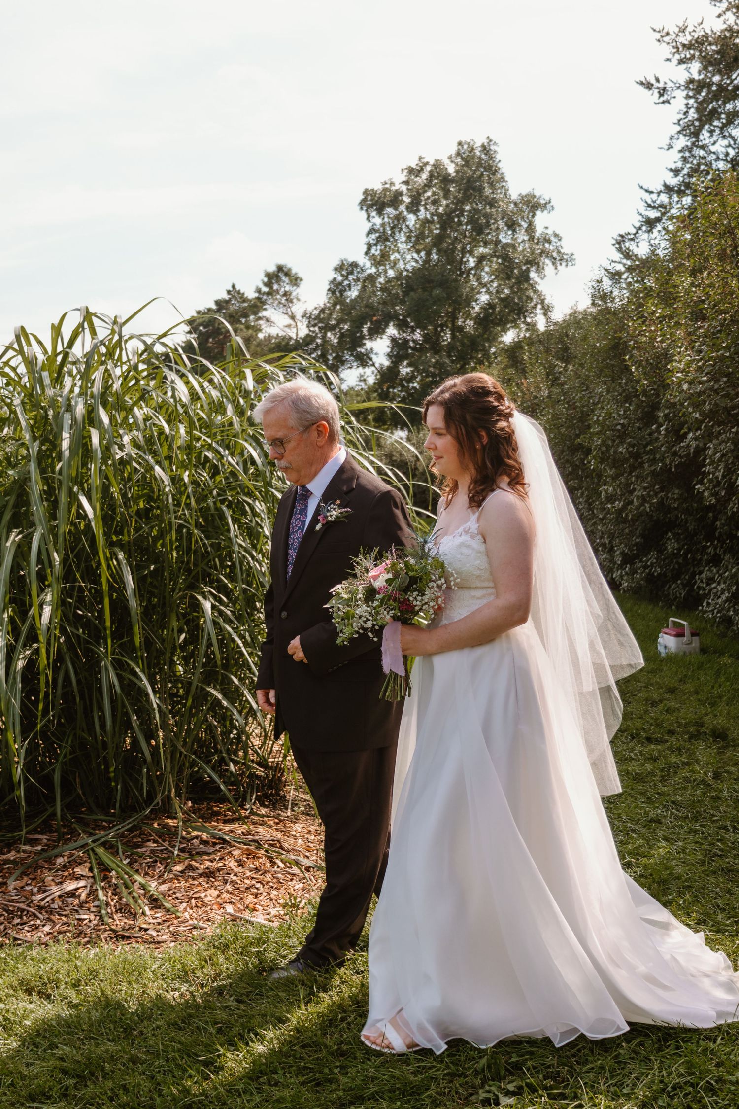 Wedding at Minnesotas Landscape Arboretum in Chanhassen, MN