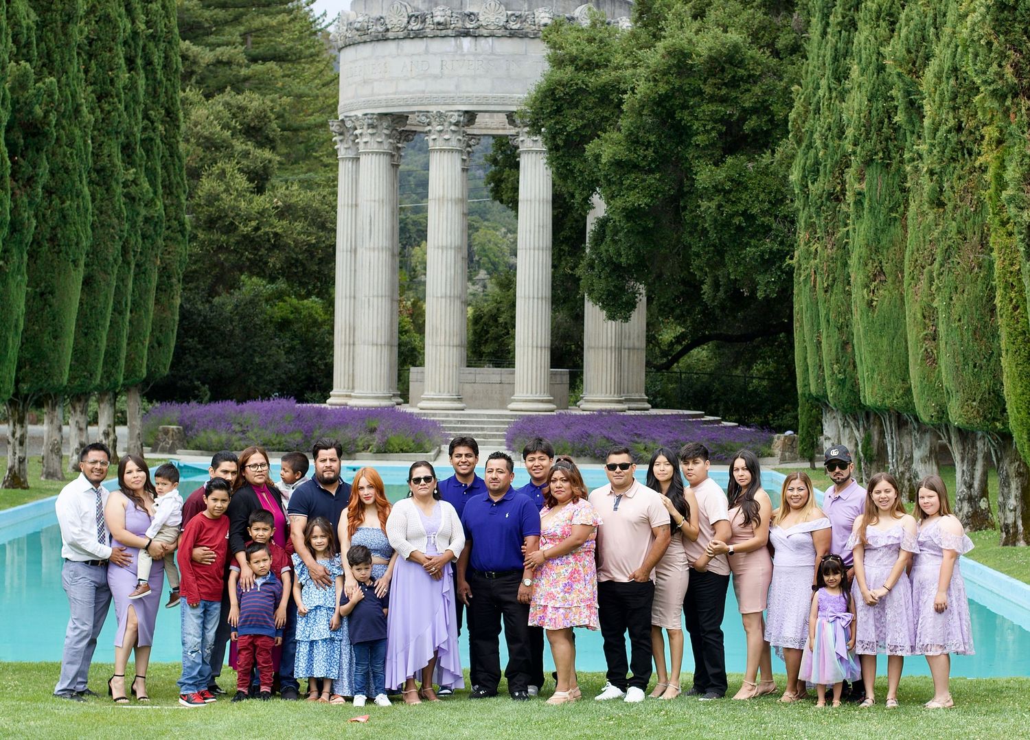 big family photo