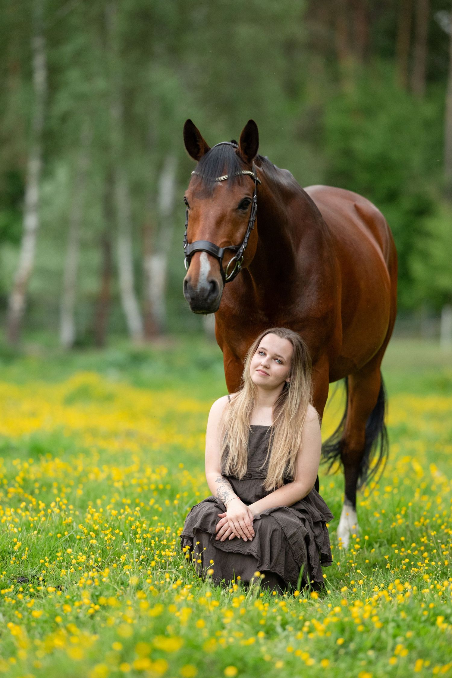 quatro ośrodek jeździecki pobiedziska sesja zdjęciowa z koniem konna Martyna i indygo konie Horses eqeuetsrian paulina Bodych fotografia