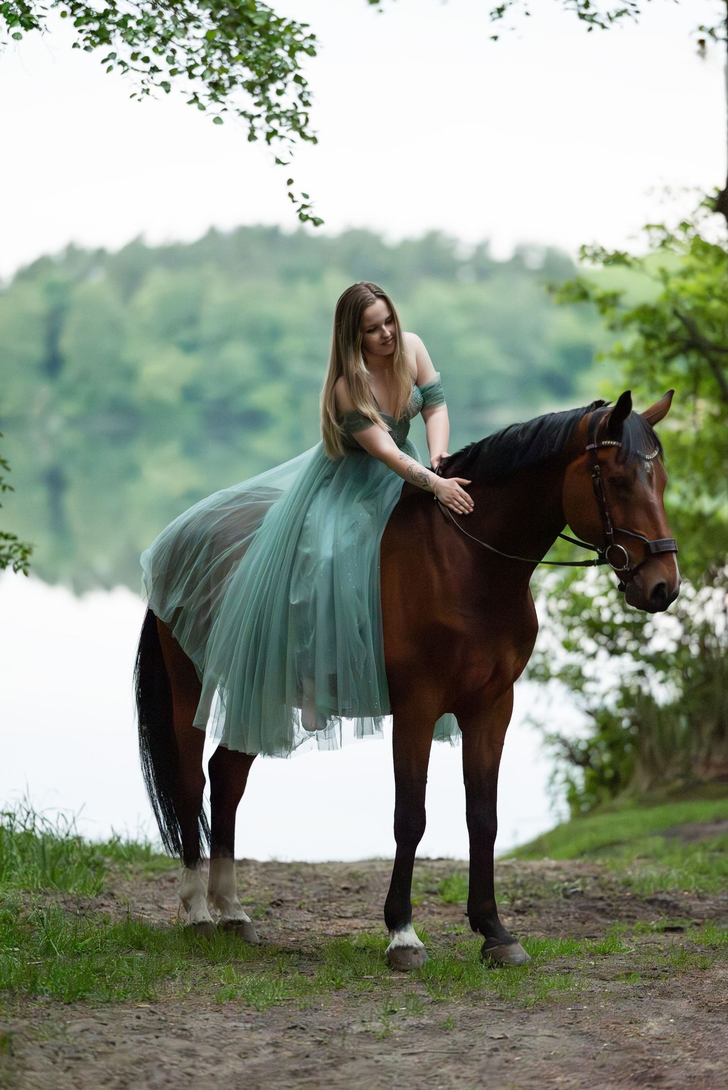 quatro ośrodek jeździecki pobiedziska sesja zdjęciowa z koniem konna Martyna i indygo konie Horses eqeuetsrian paulina Bodych fotografia