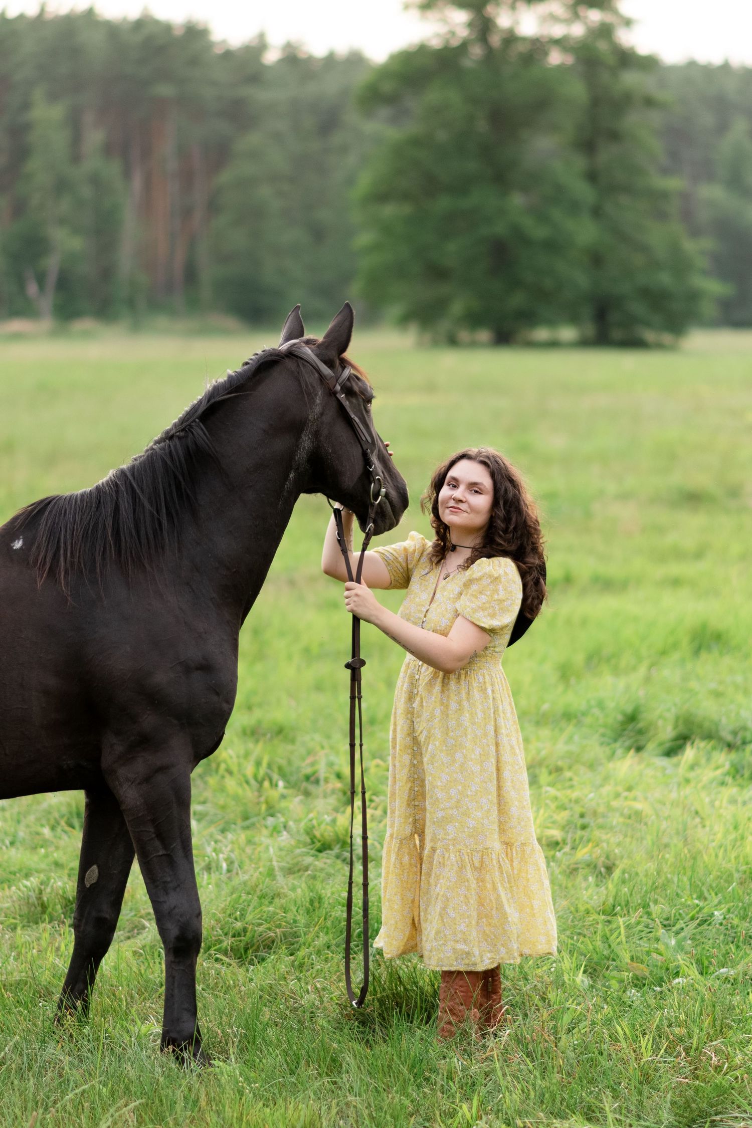 Sesja z koniem fotograf Poznań sesja konna koń konie zdjęcia atrium fitness i stajnia centrum Swarzędz KJ Byndas Horses prezent voucher