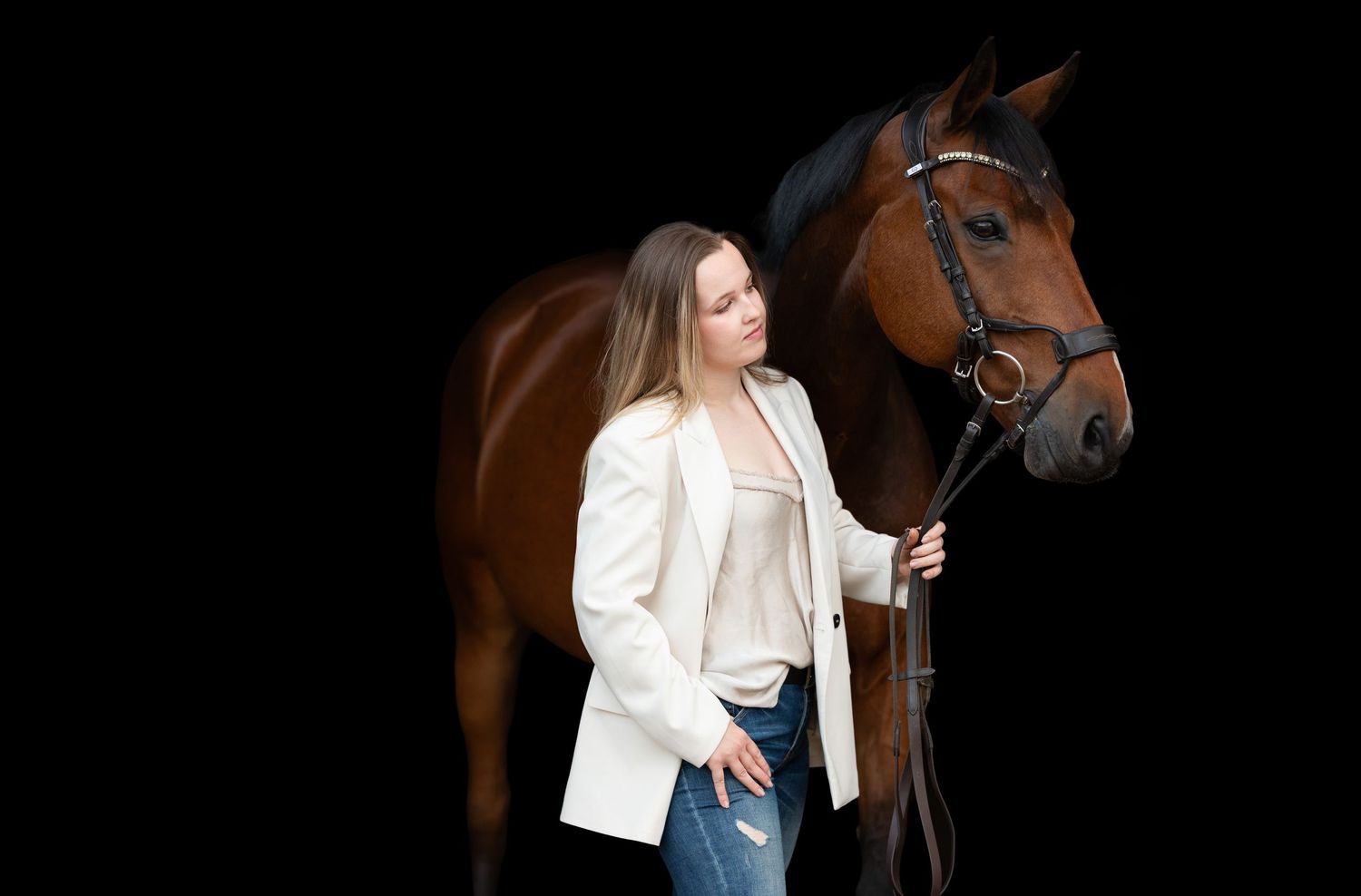 quatro ośrodek jeździecki pobiedziska sesja zdjęciowa z koniem konna Martyna i indygo konie Horses eqeuetsrian paulina Bodych fotografia