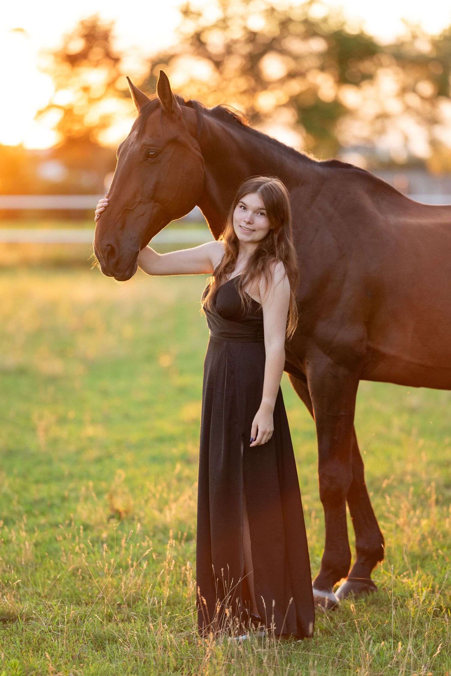 sesja zdjęciowa z koniem fotograf poznań sesja konna stajnia Kotowo zdjęcia koni pomysł na prezent konie koń Julia i contifax paulina Bodych