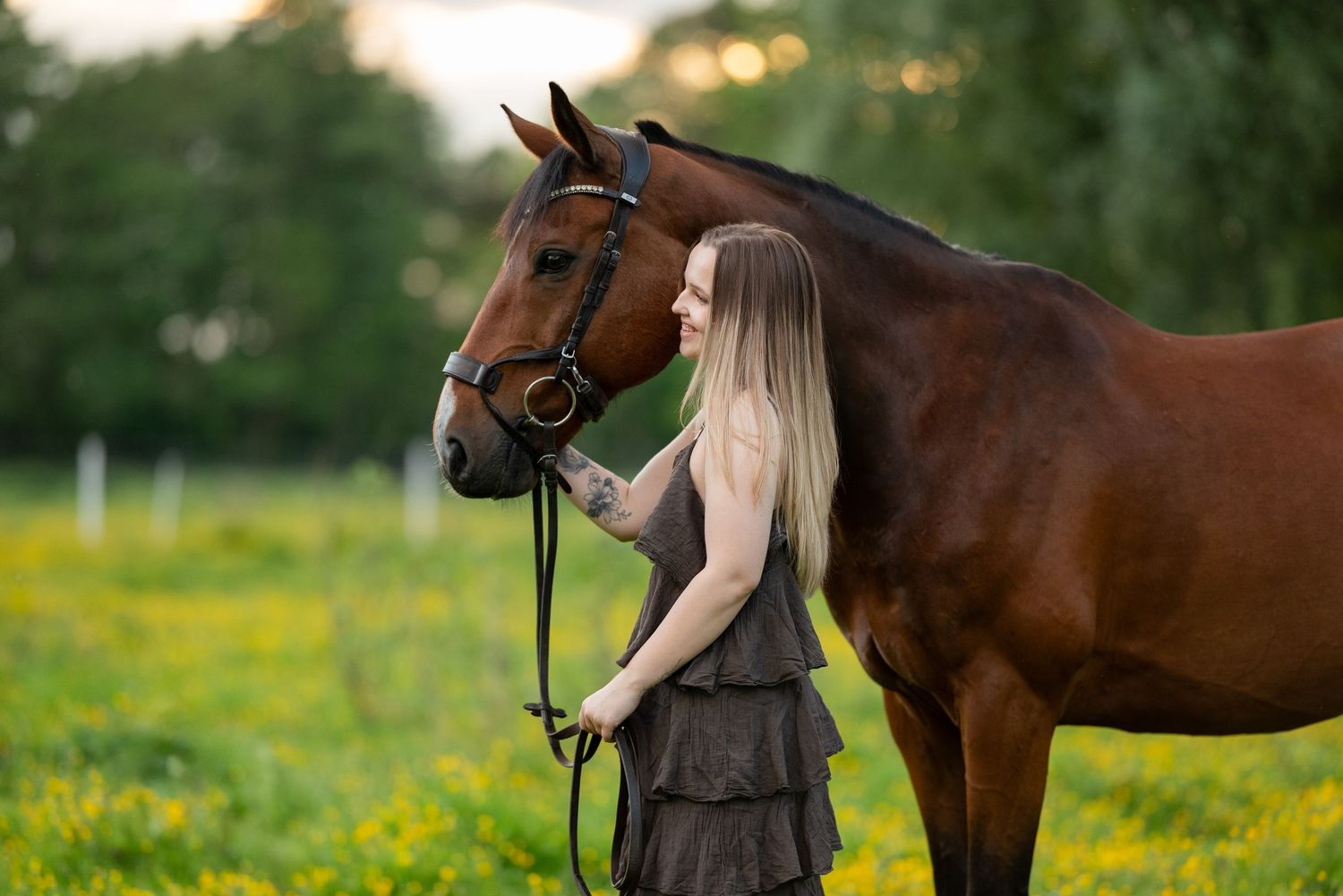 quatro ośrodek jeździecki pobiedziska sesja zdjęciowa z koniem konna Martyna i indygo konie Horses eqeuetsrian paulina Bodych fotografia