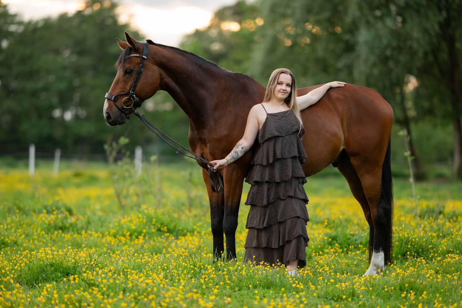 quatro ośrodek jeździecki pobiedziska sesja zdjęciowa z koniem konna Martyna i indygo konie Horses eqeuetsrian paulina Bodych fotografia
