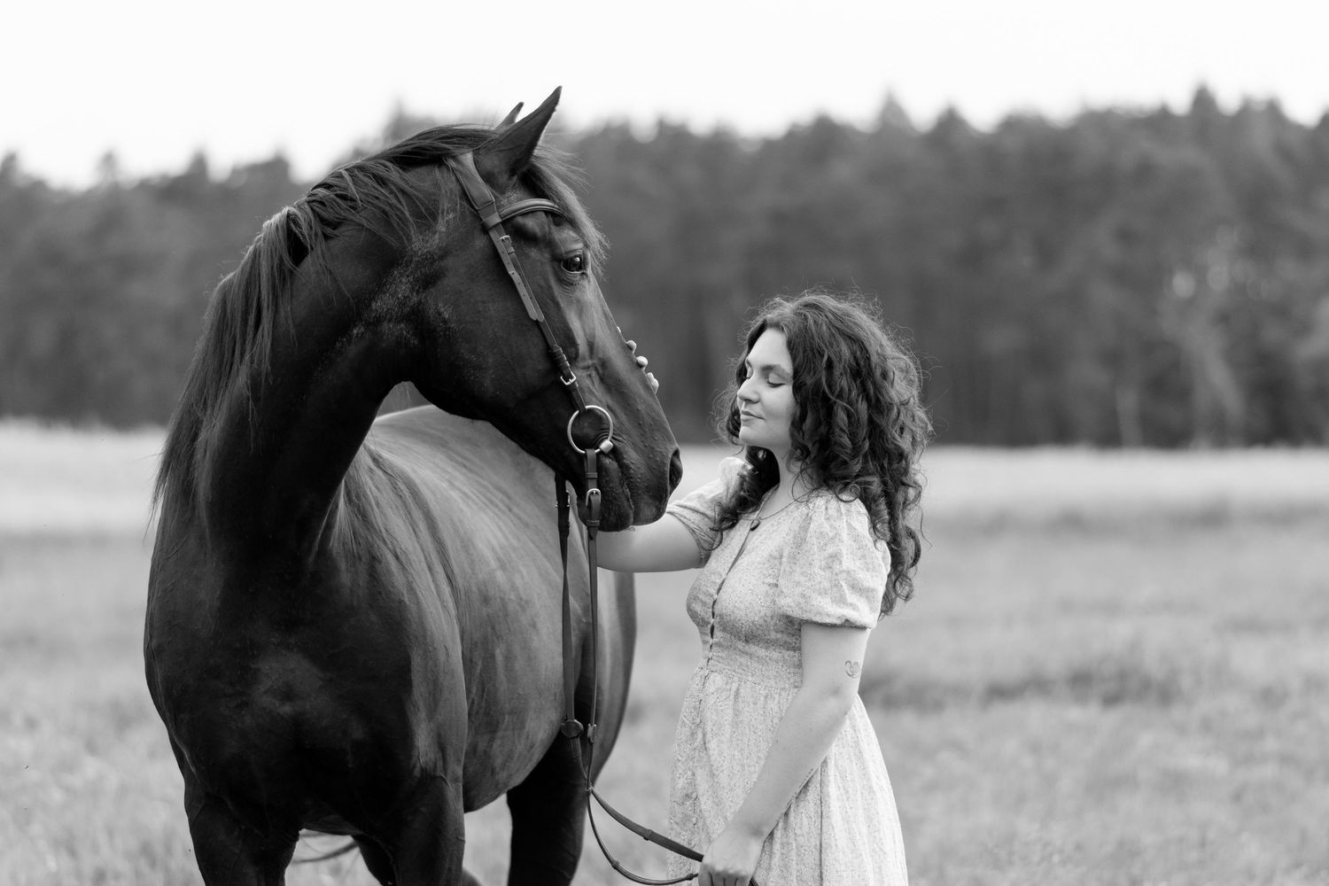 Sesja z koniem fotograf Poznań sesja konna koń konie zdjęcia atrium fitness i stajnia centrum Swarzędz KJ Byndas Horses prezent voucher