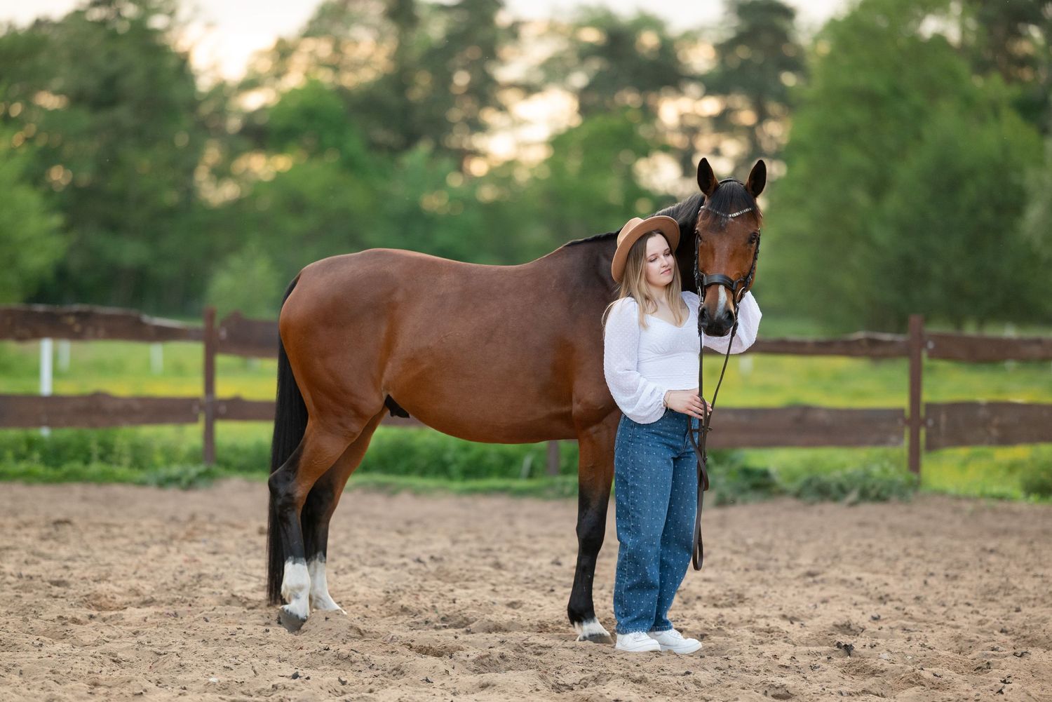 quatro ośrodek jeździecki pobiedziska sesja zdjęciowa z koniem konna Martyna i indygo konie Horses eqeuetsrian paulina Bodych fotografia
