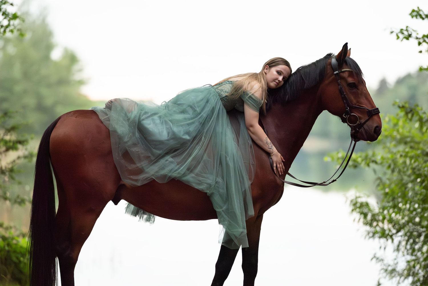 quatro ośrodek jeździecki pobiedziska sesja zdjęciowa z koniem konna Martyna i indygo konie Horses eqeuetsrian paulina Bodych fotografia
