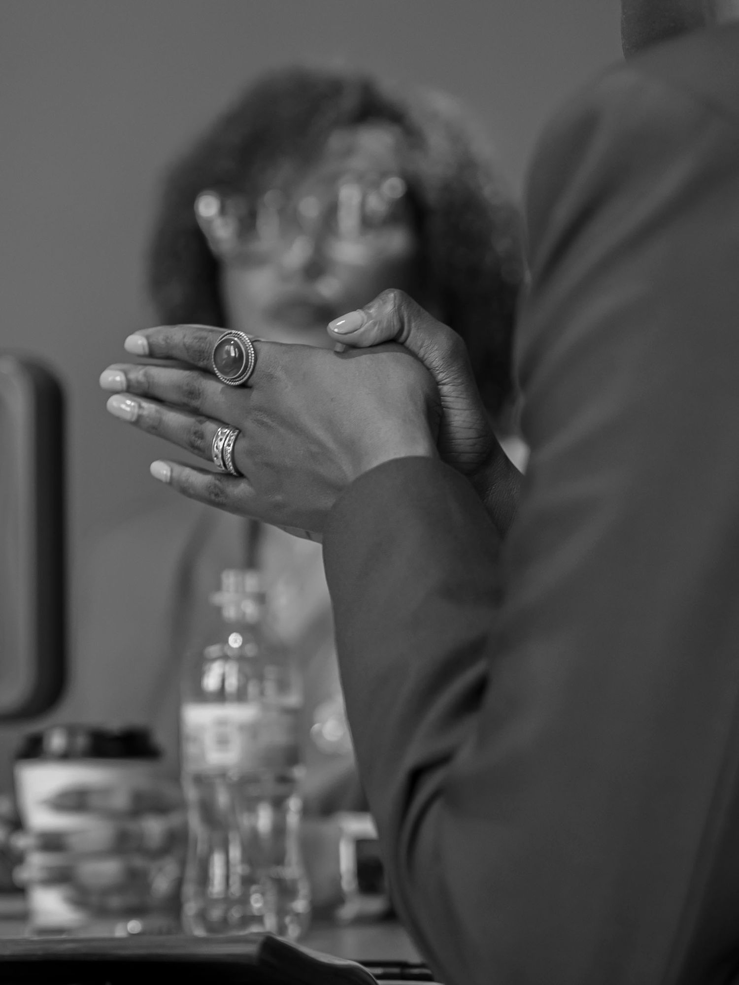 Meeting b/w closeups