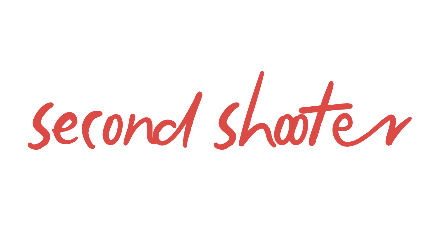 A hand-drawn red heart symbol with the text 'Second sharer' written in red handwriting on a white background.