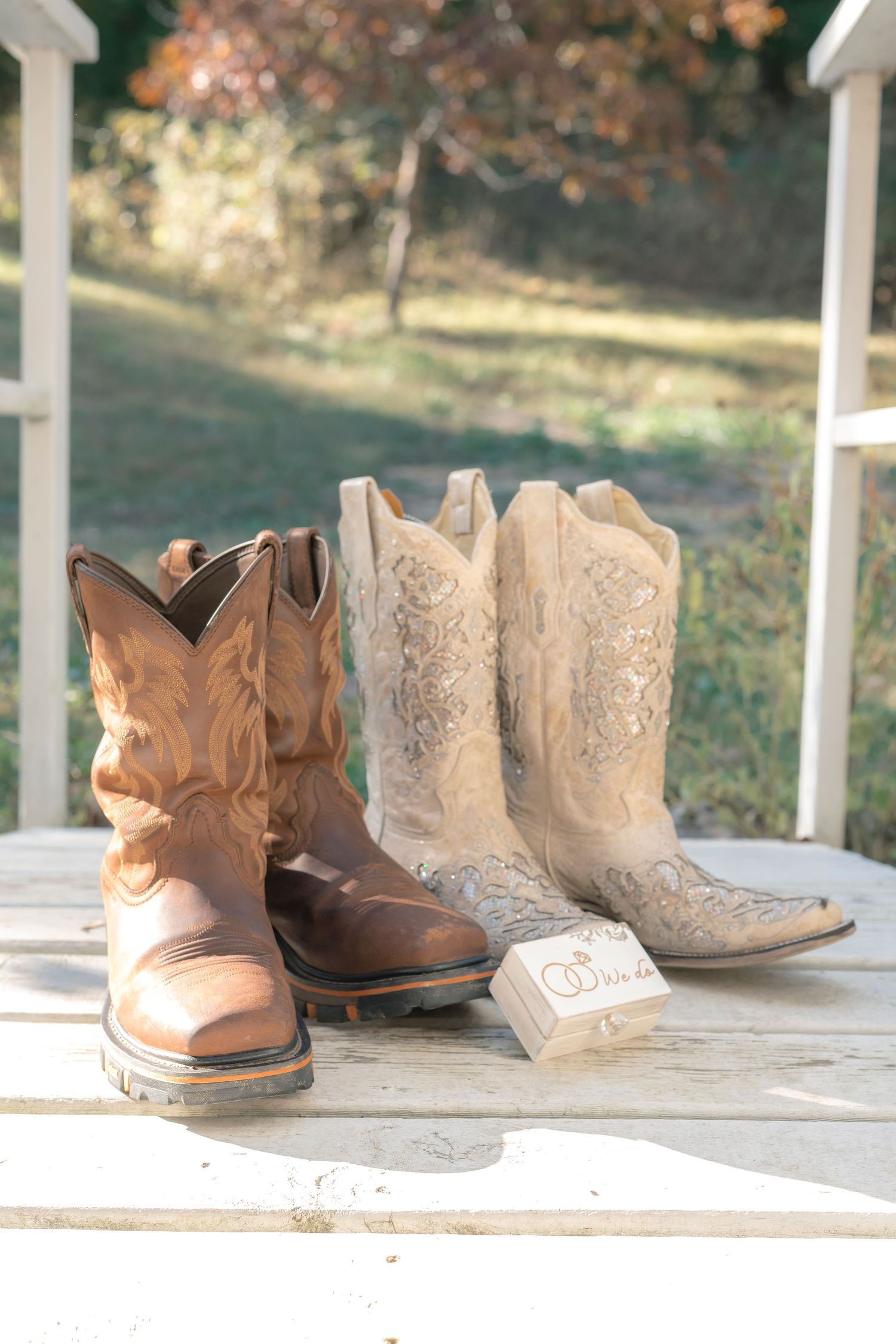 Nashville, Tennessee wedding sometimes mean boots are worn. Detail photos like these help tell your story. Connect with us today!