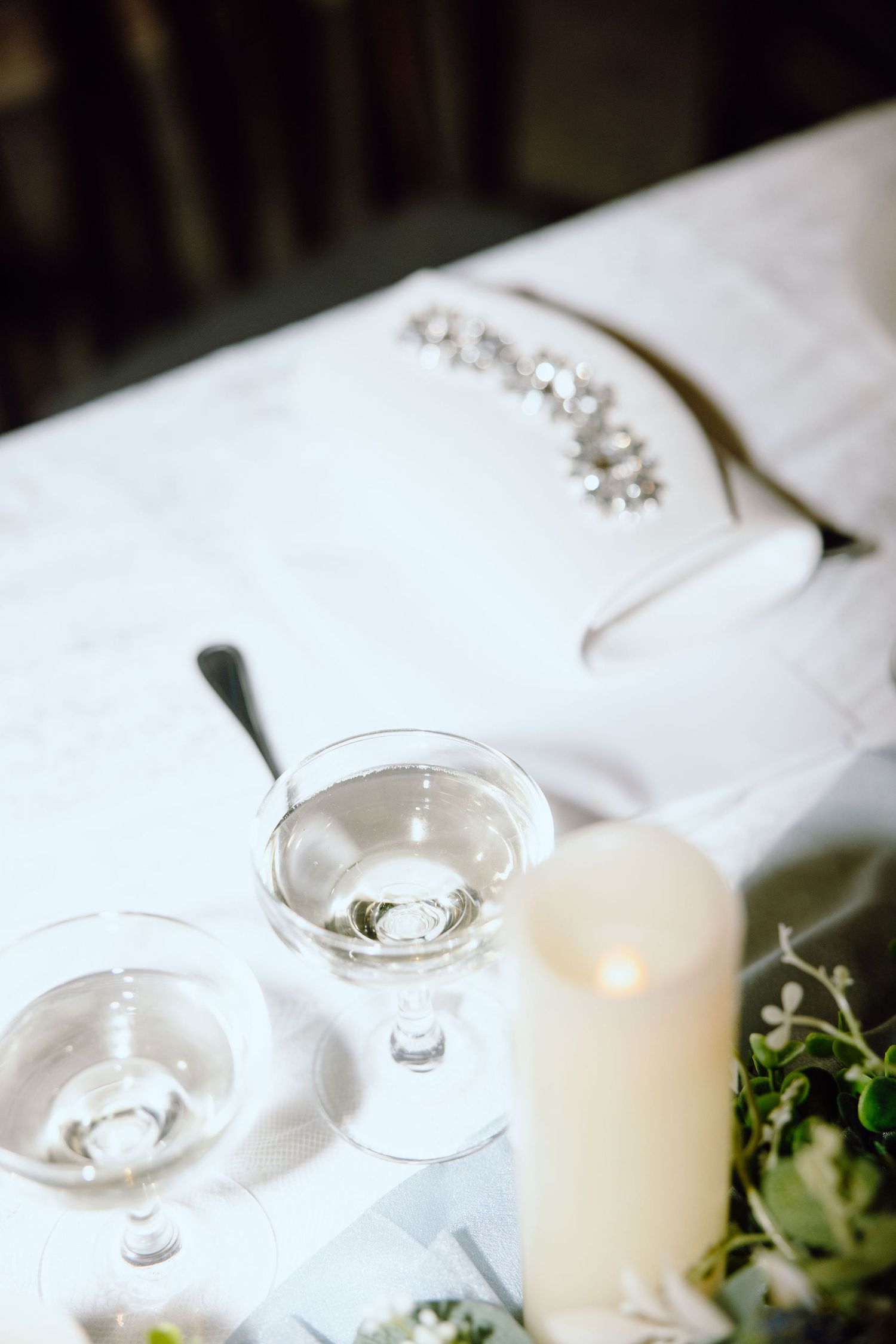 Detail photos of flat lay at Lapeer Country Club wedding in Michigan