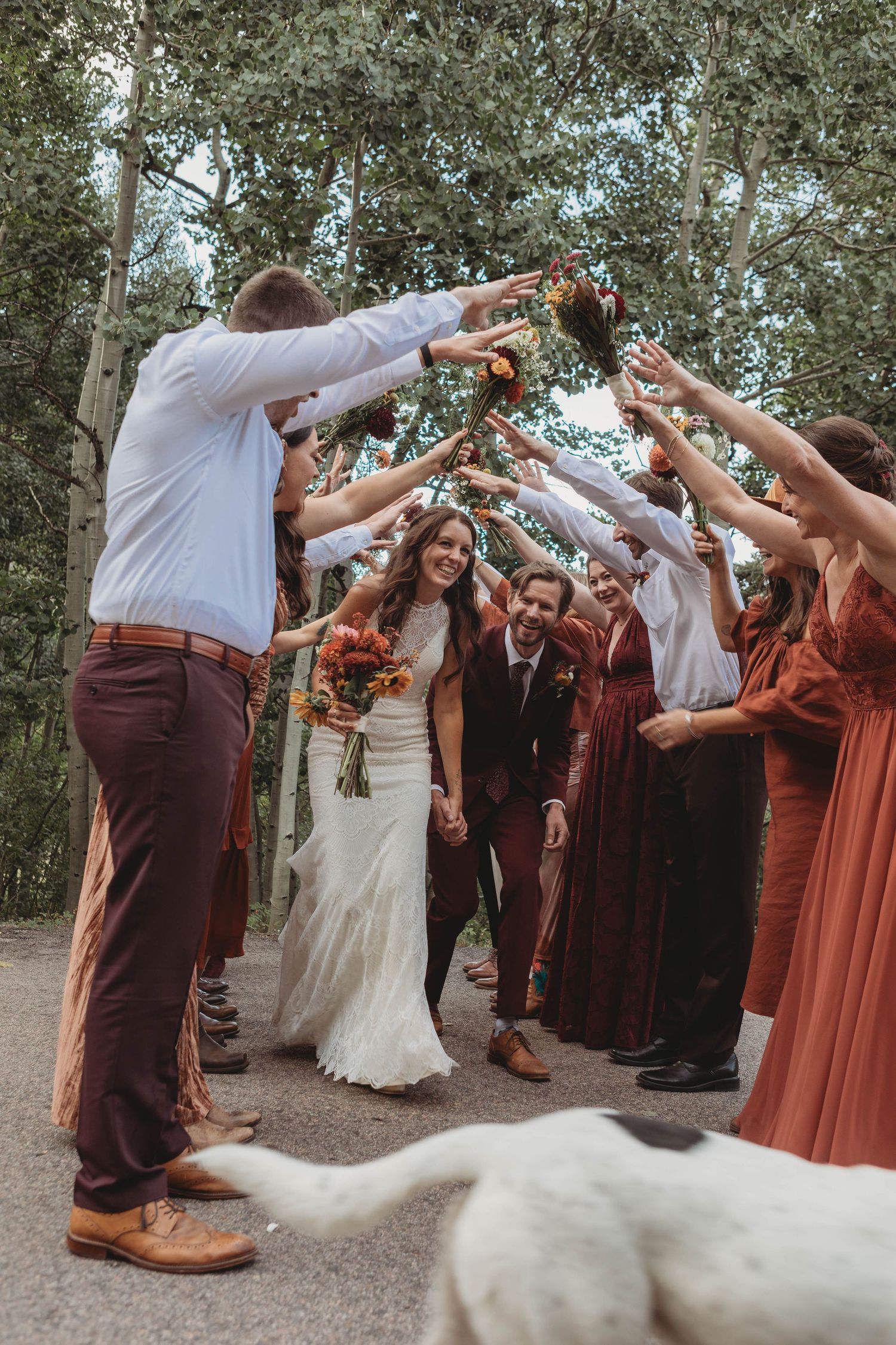 wedding party fun